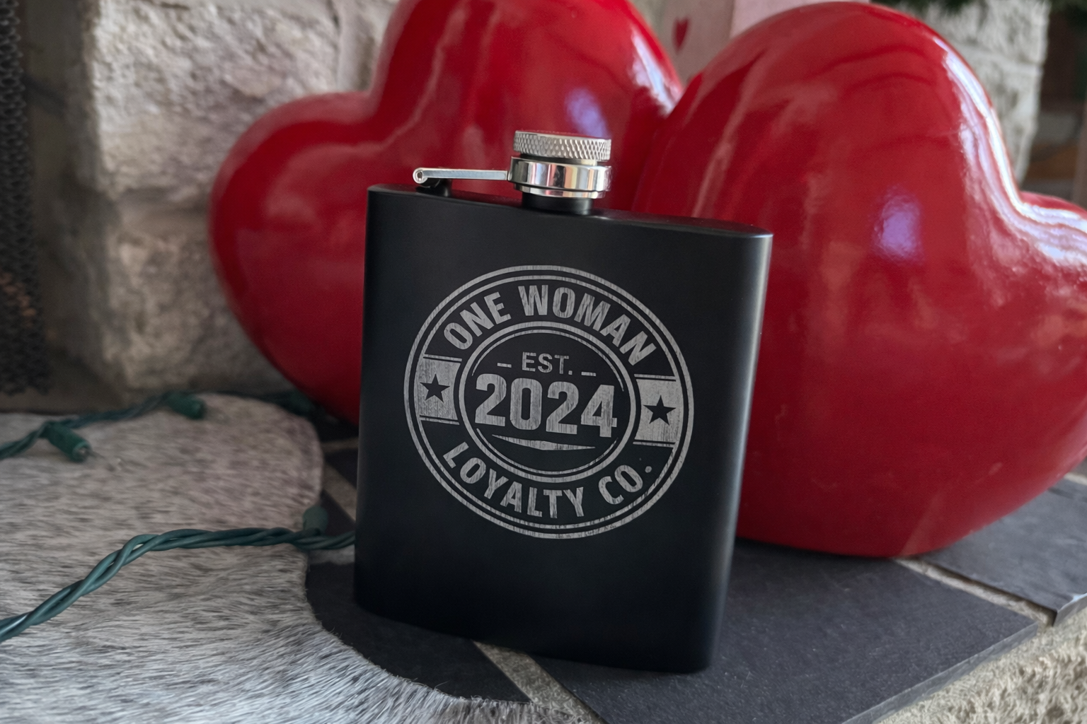 Valentine Flask For Your Man