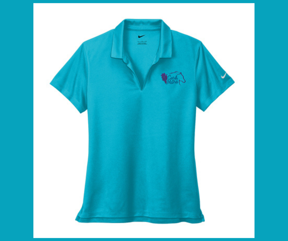 Nike Ladies Dri-FIT Polo with your logo or name - available in many colors