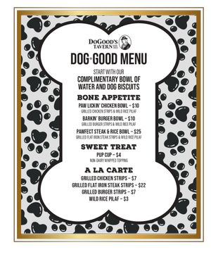 Menu | Explore Our Menu – Visit & Dine Today — DoGoods Tavern
