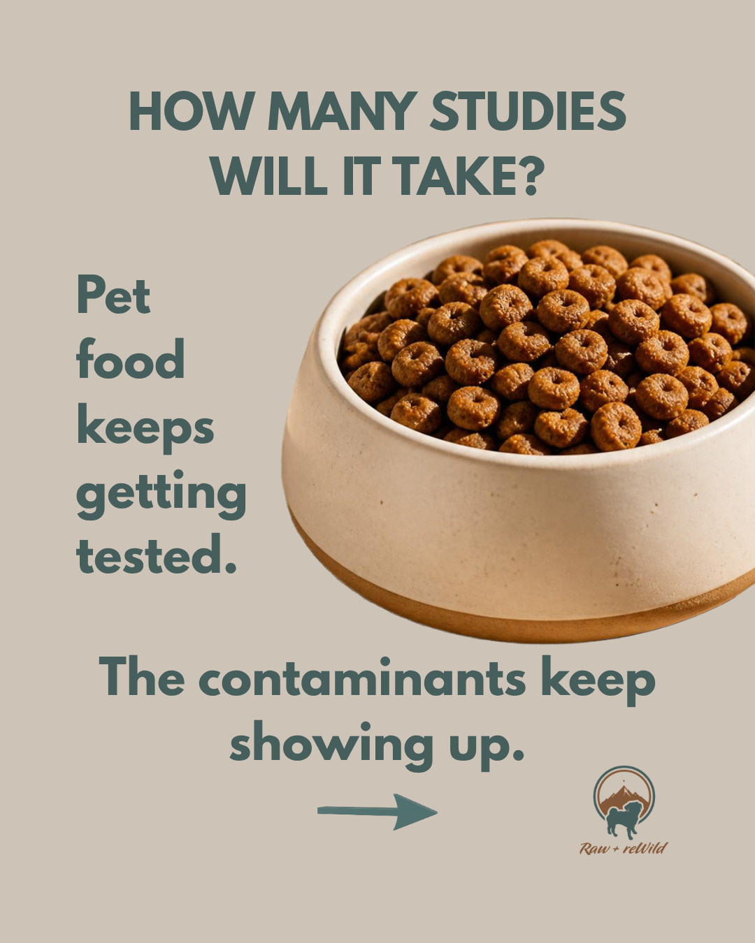 Heavy Metals in Pet Food: How Many Studies Will It Take?