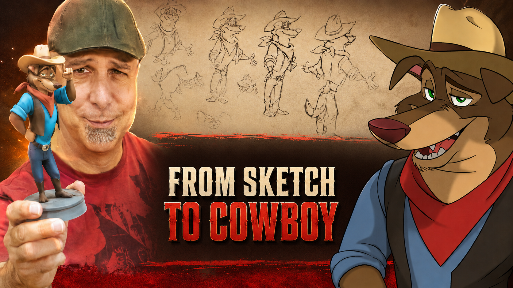 Season 1 Finale — Buster Paws: From Sketch to Cowboy with Len Simon