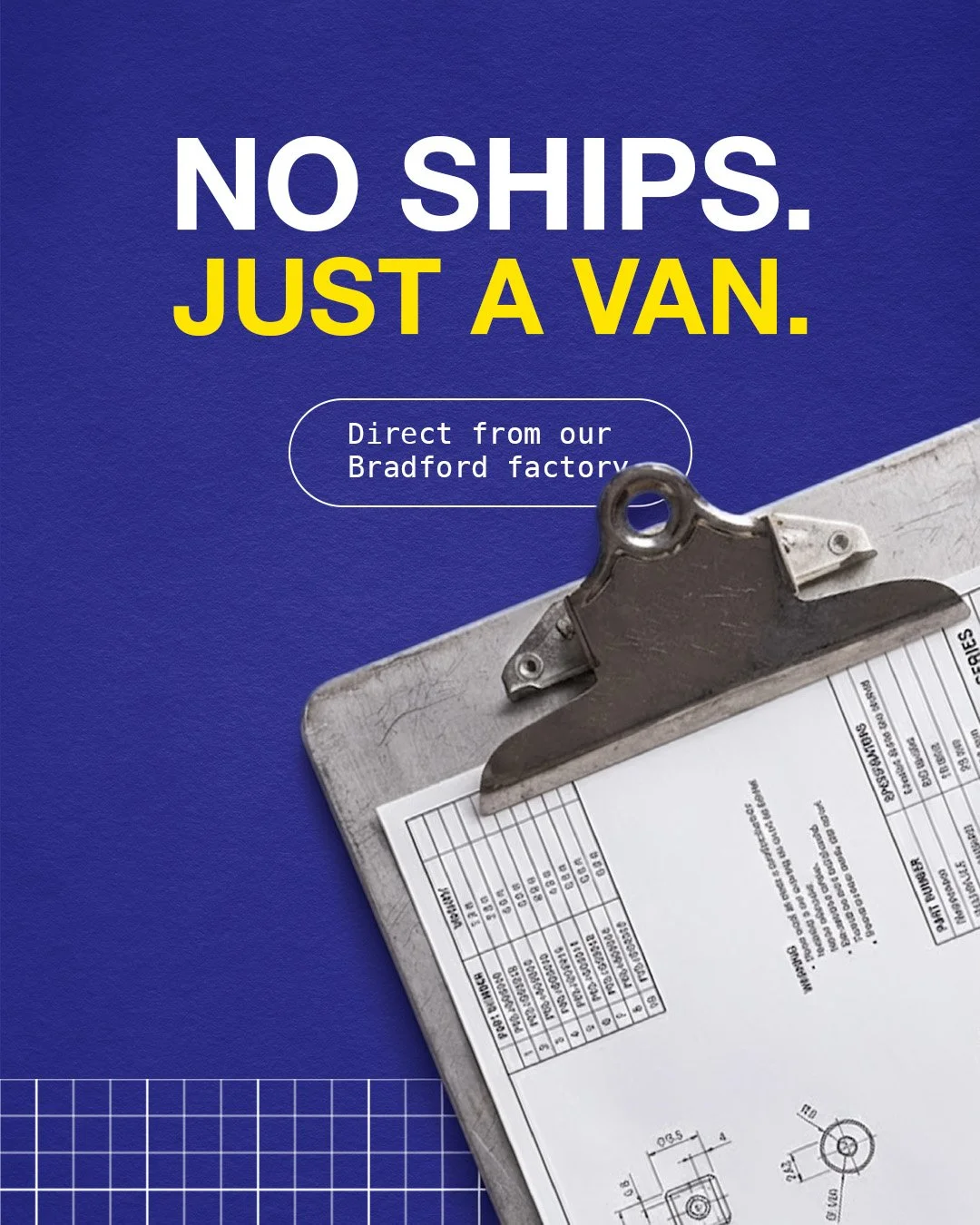 We manufacture everything right here in Yorkshire

That means no waiting for containers or ships stuck in a canal.

Just reliable stock heading straight to your door.

Keep your production line moving without the faff.

🚚

#MadelnYorkshire #Adhesive