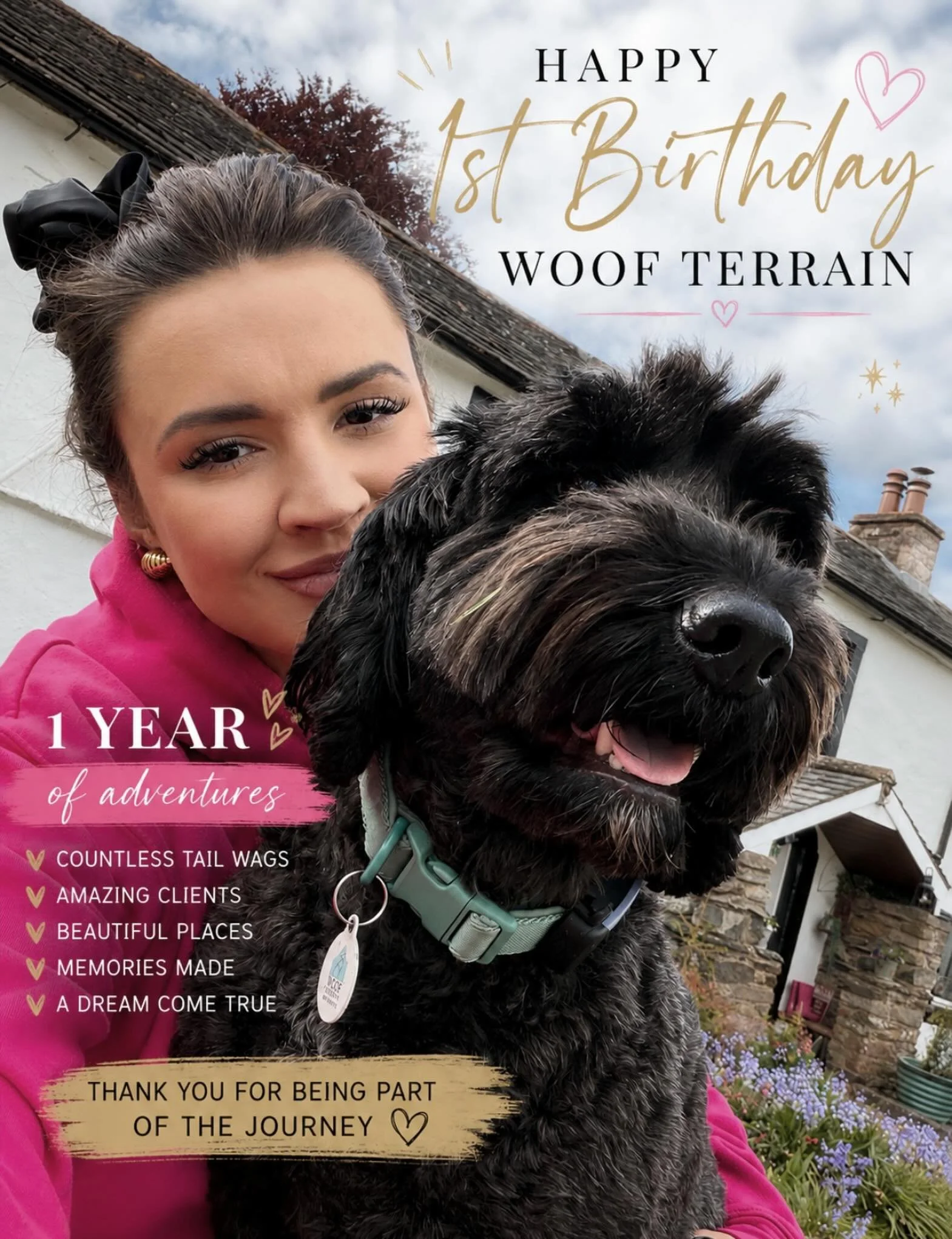 Happy 1st birthday to Woof Terrain 🥹🐾

What started as a scary little idea has turned into something I&rsquo;m genuinely so proud of.

This year has brought a lot of change behind the scenes, long days, and moments where I&rsquo;ve questioned mysel