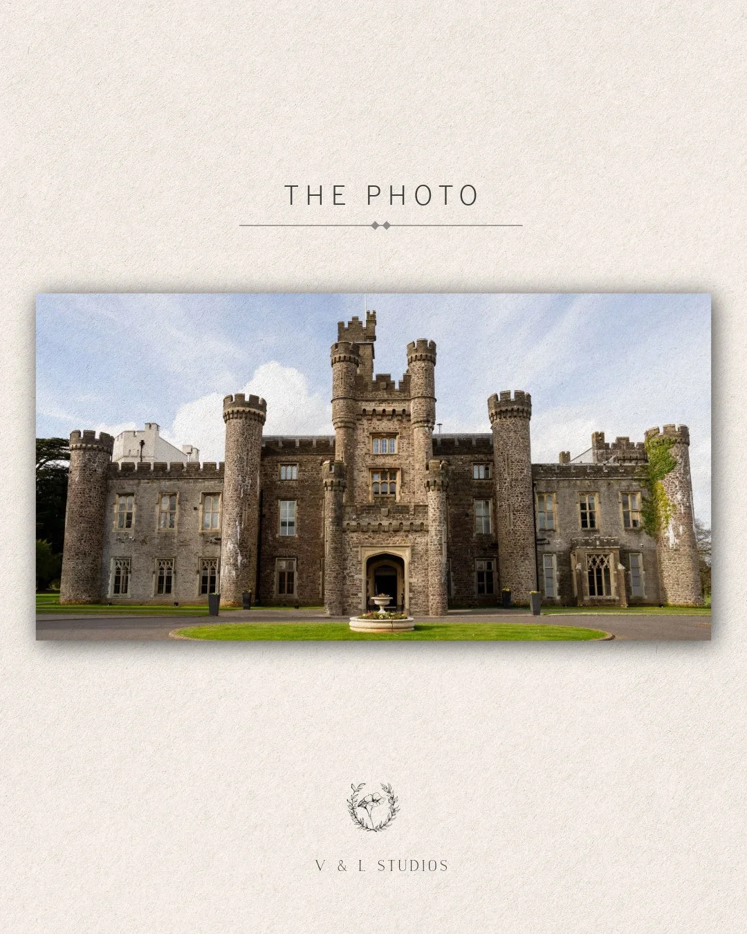 From photo to illustration ✍🏼⁠
⁠
I work from your images to create detailed, hand-drawn illustrations of places that mean something to you. ⁠
⁠
Hensol Castle captured in ink 🤍⁠
⁠
Commissions open