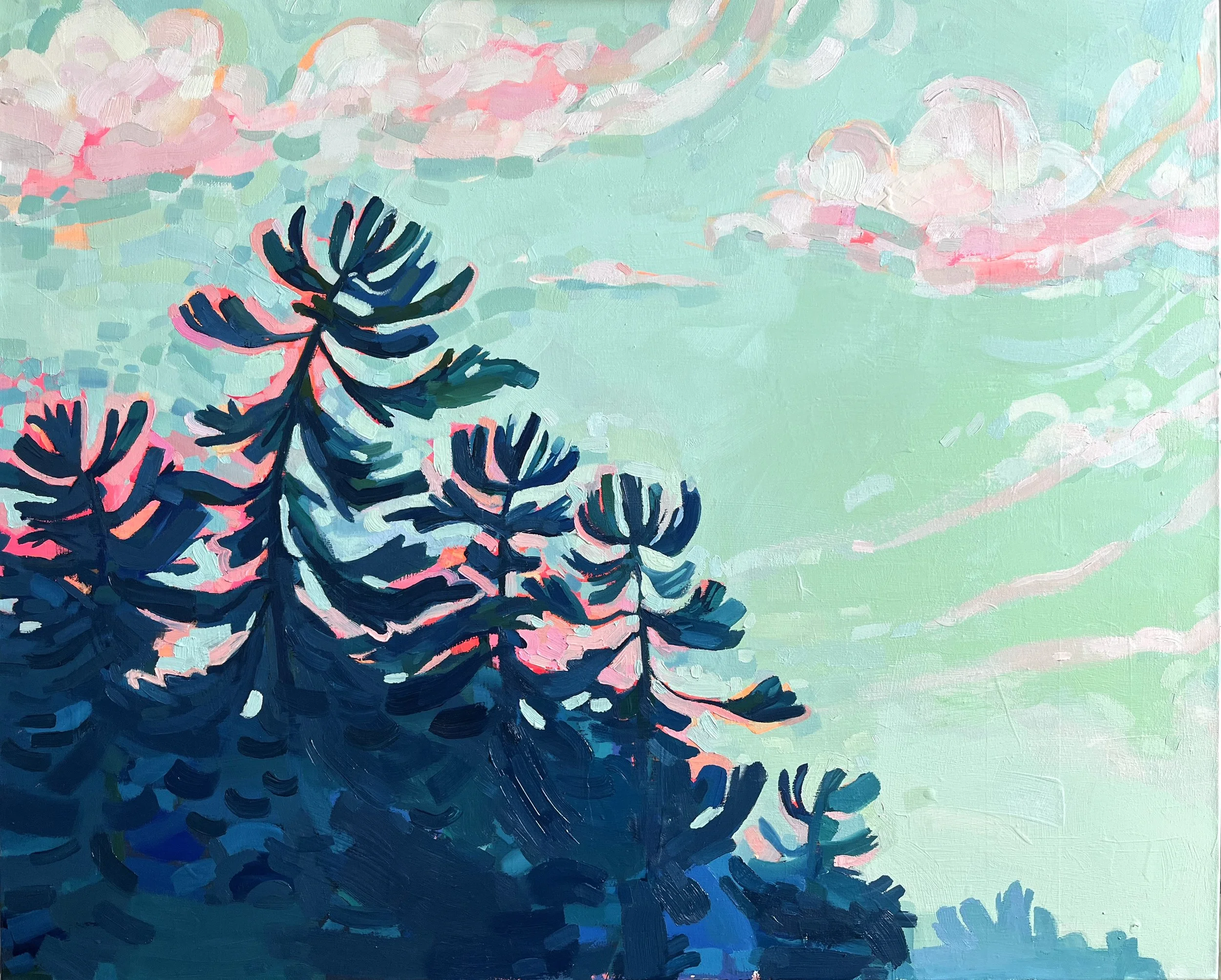 Hammock View
24" x 36"
Oil on canvas
$850.00