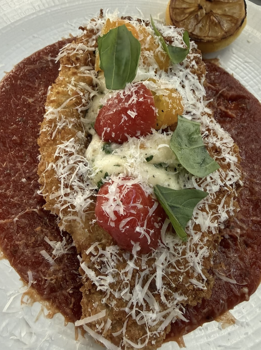 RUM, PIZZA, BURGERS. AND… CHICKEN PARM?!&nbsp;