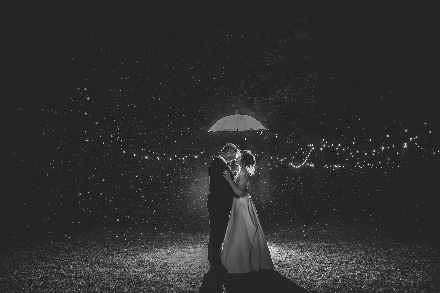 Erin + Tyson + magical evening rain #rainingday #forestwedding #pnwphotographer #spokaneweddingphotographer