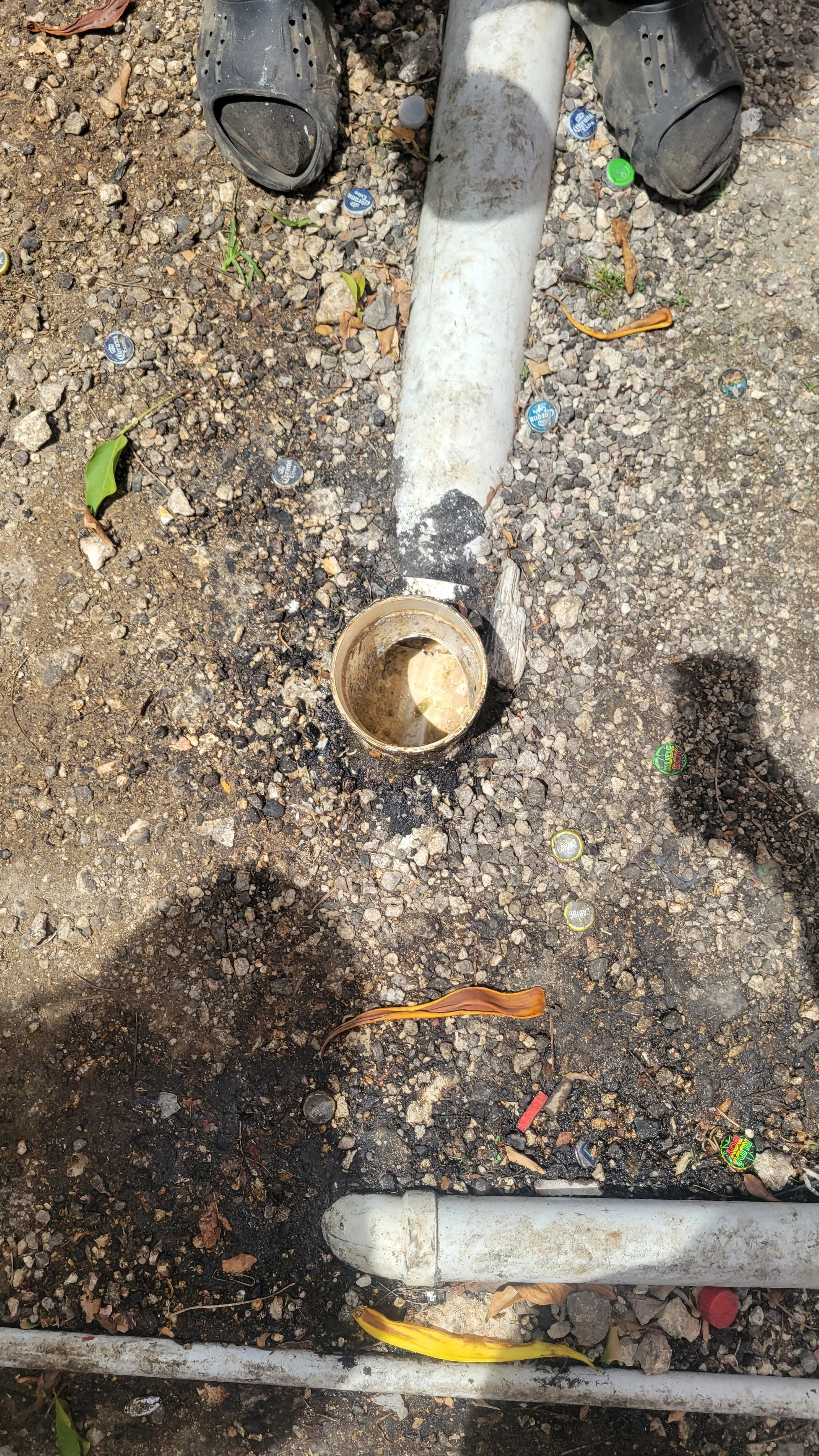 Drainage Cleaning
Professional cleaning of heavily restricted drainage lines.