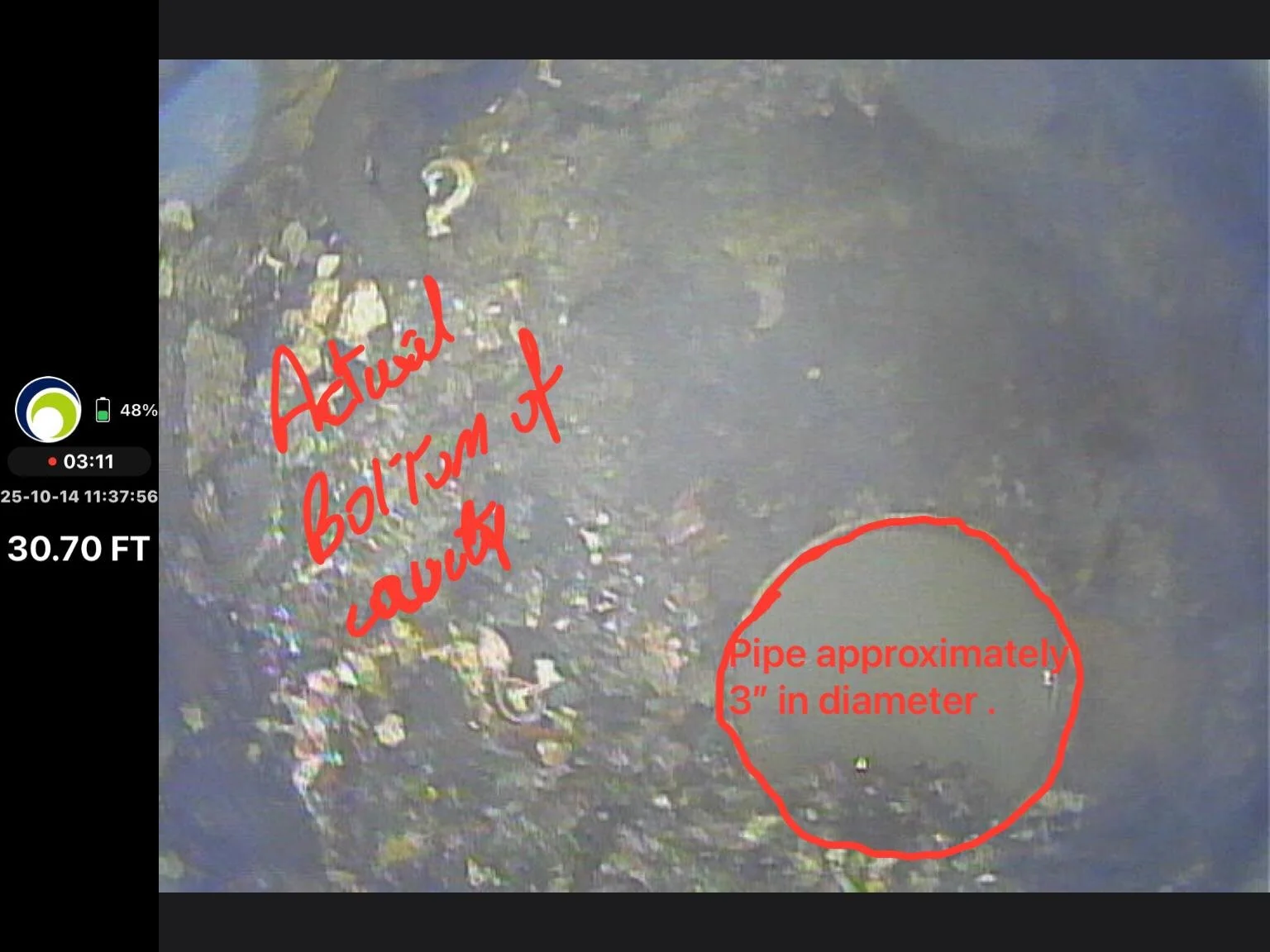 Sewer Camera Inspection
Identifying blockages and pipe conditions from inside the line.