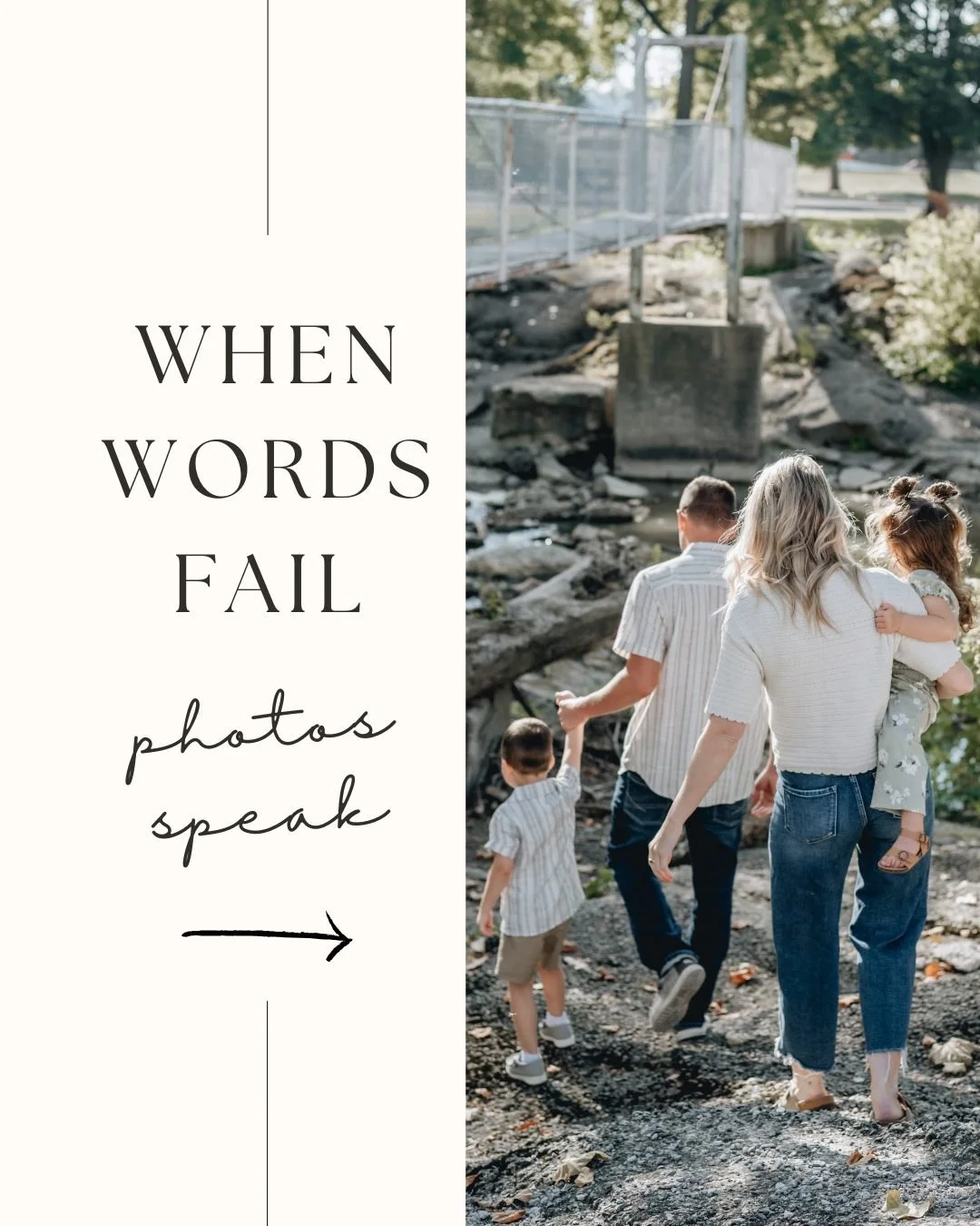 You know what they say...&quot;A picture is worth a 1,000 words.&quot;

Photos tell the stories of their childhood and our motherhood. The good, the difficult, the mess, the magic. 

Because there is magic in the everyday, if we choose to look for it
