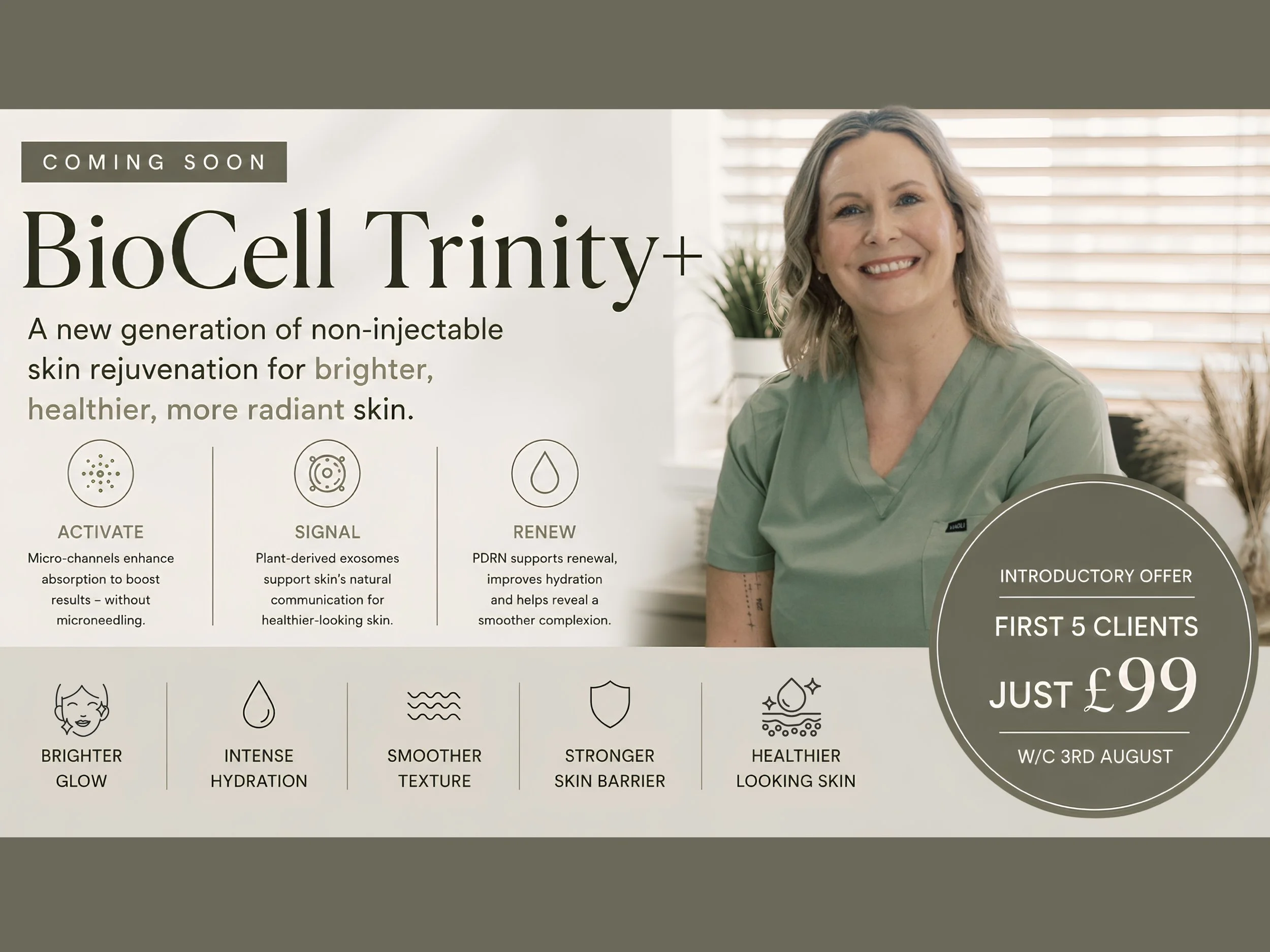 BioCell Trinity+:  coming soon to Straday Studio