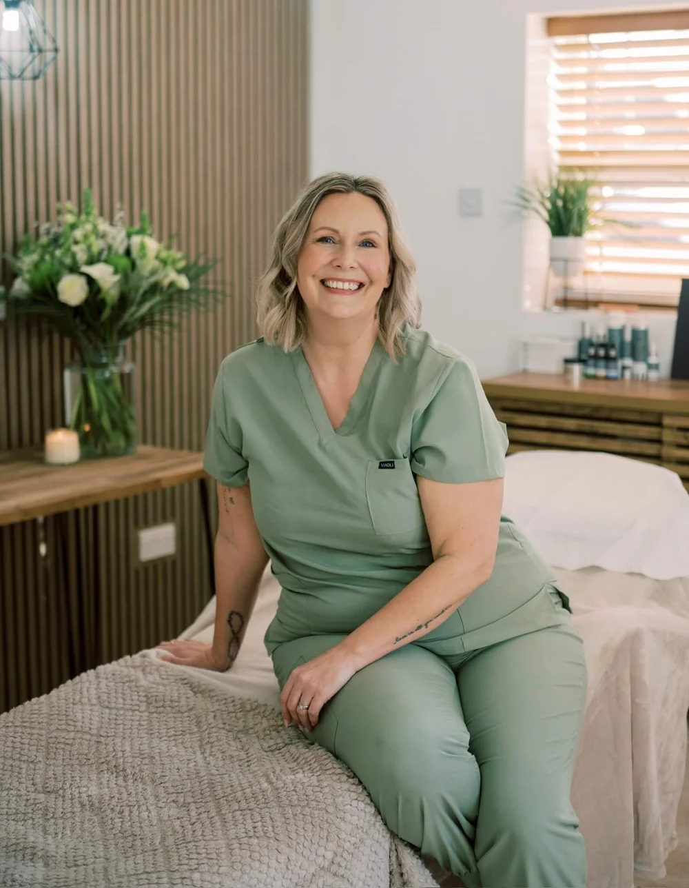 Lucy, skincare, facial and beauty specialist at Straday Studio