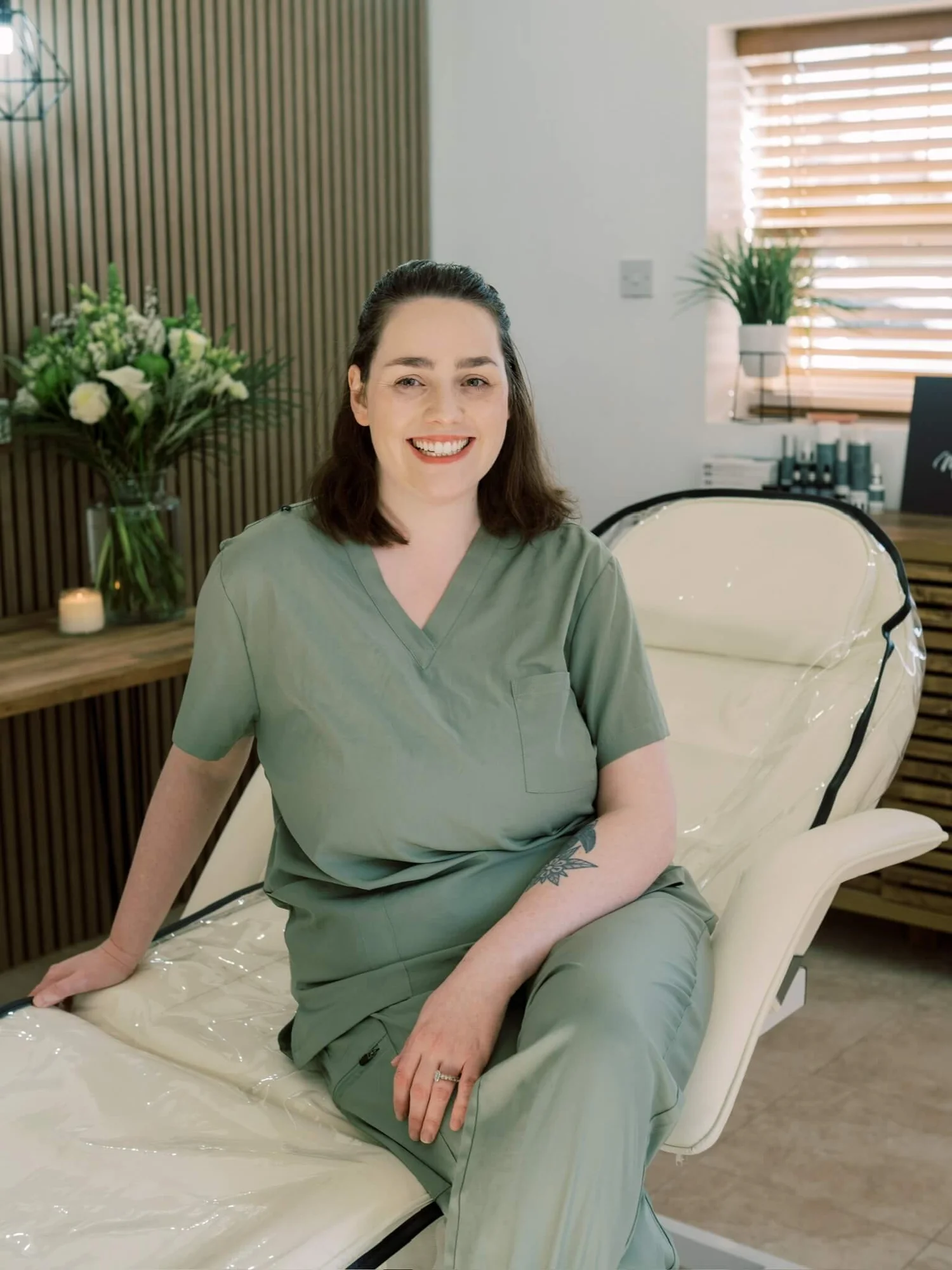 Kia, NMC-registered dermal filler practitioner at Straday Studio in Fareham
