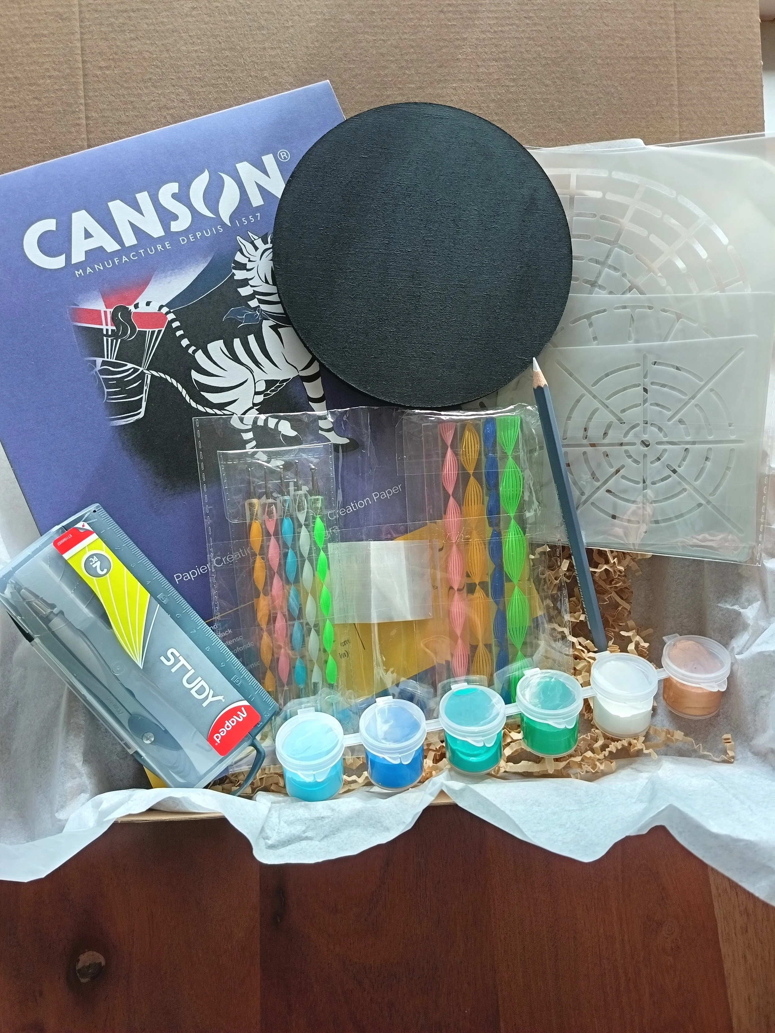 Kit d’initiation à l’art mandala