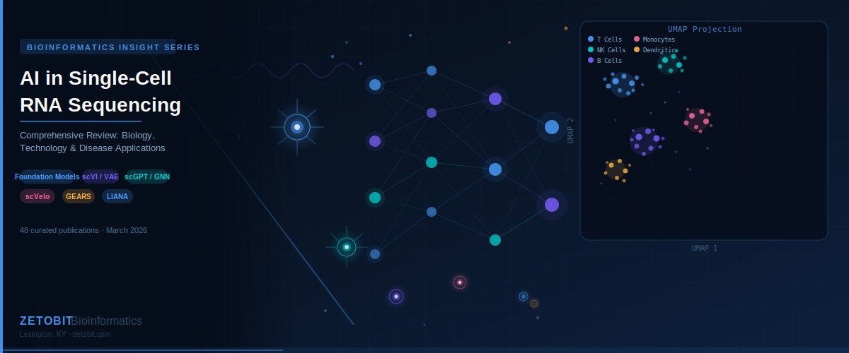 Applications of AI in scRNAseq analysis