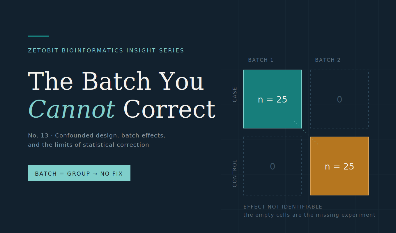The Batch You Cannot Correct