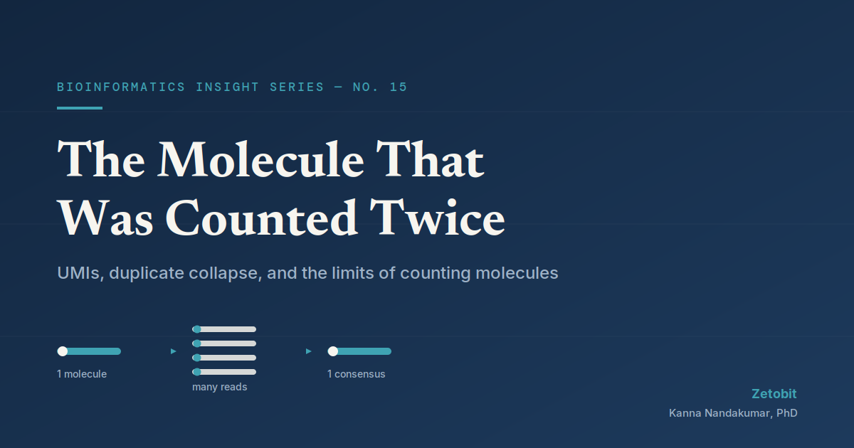 The Molecule That Was Counted Twice