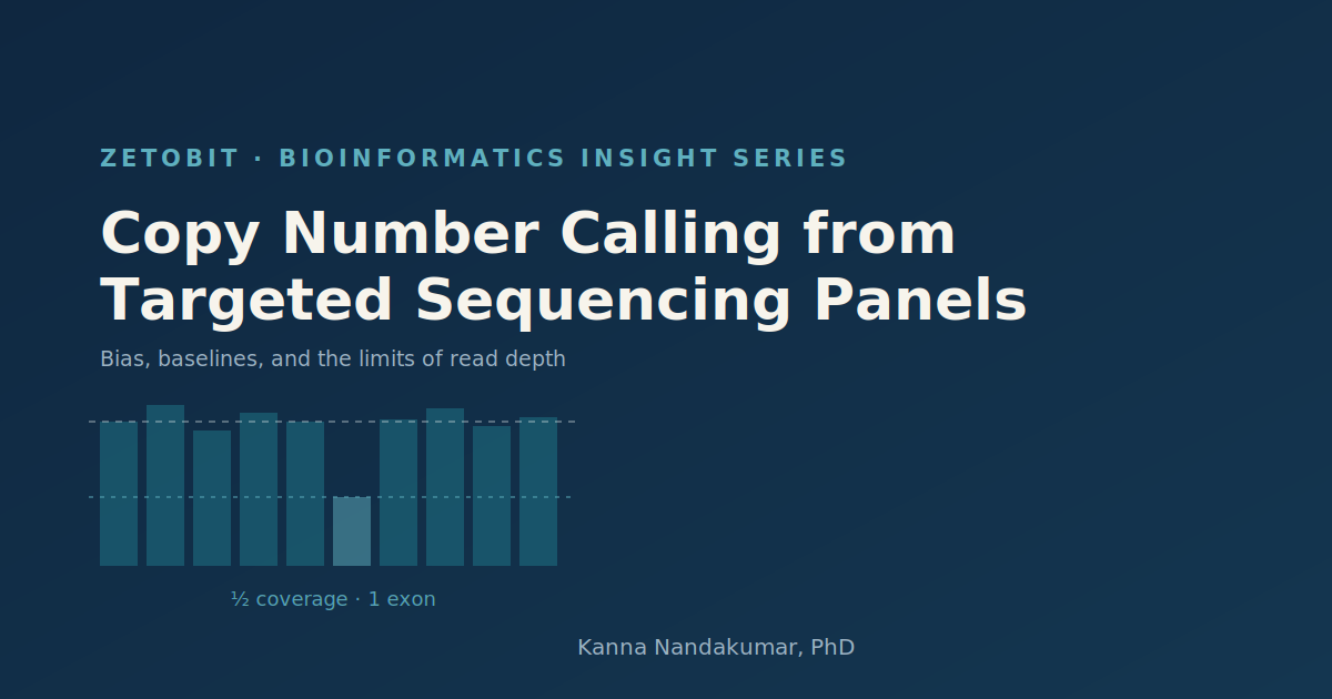 Copy Number Calling from Targeted Sequencing Panels: Bias, Baselines, and the Limits of Read Depth