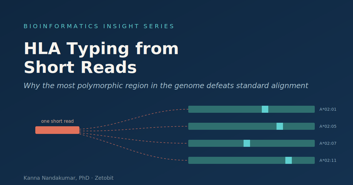 HLA Typing from Short Reads: Why the Most Polymorphic Region in the Genome Defeats Standard Alignment