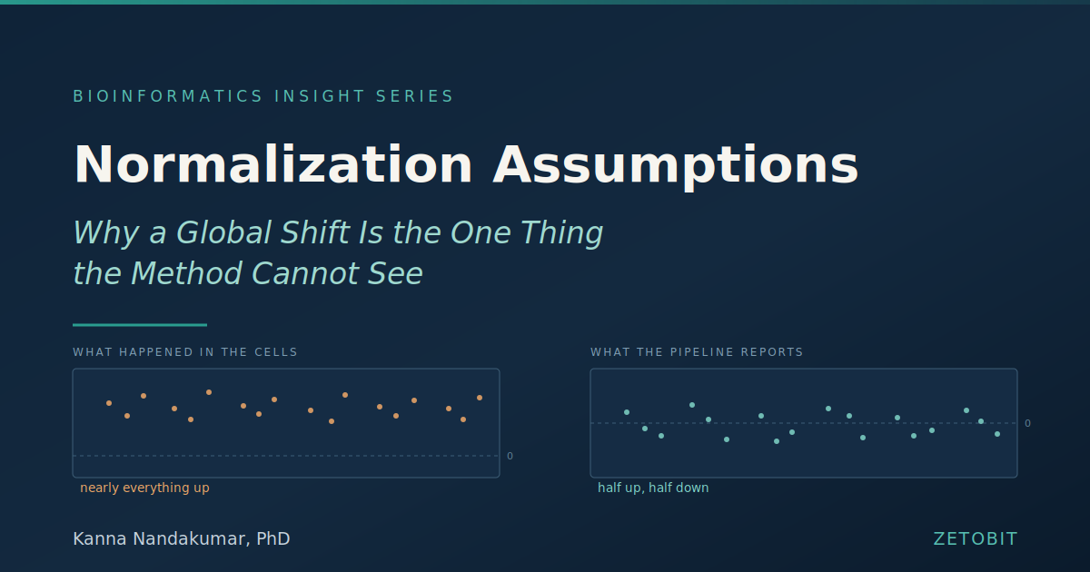 Normalization Assumptions