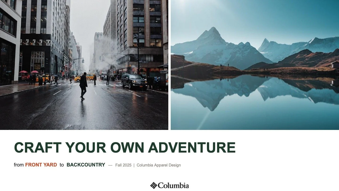 Columbia F25 "Craft Your Own Adventure"