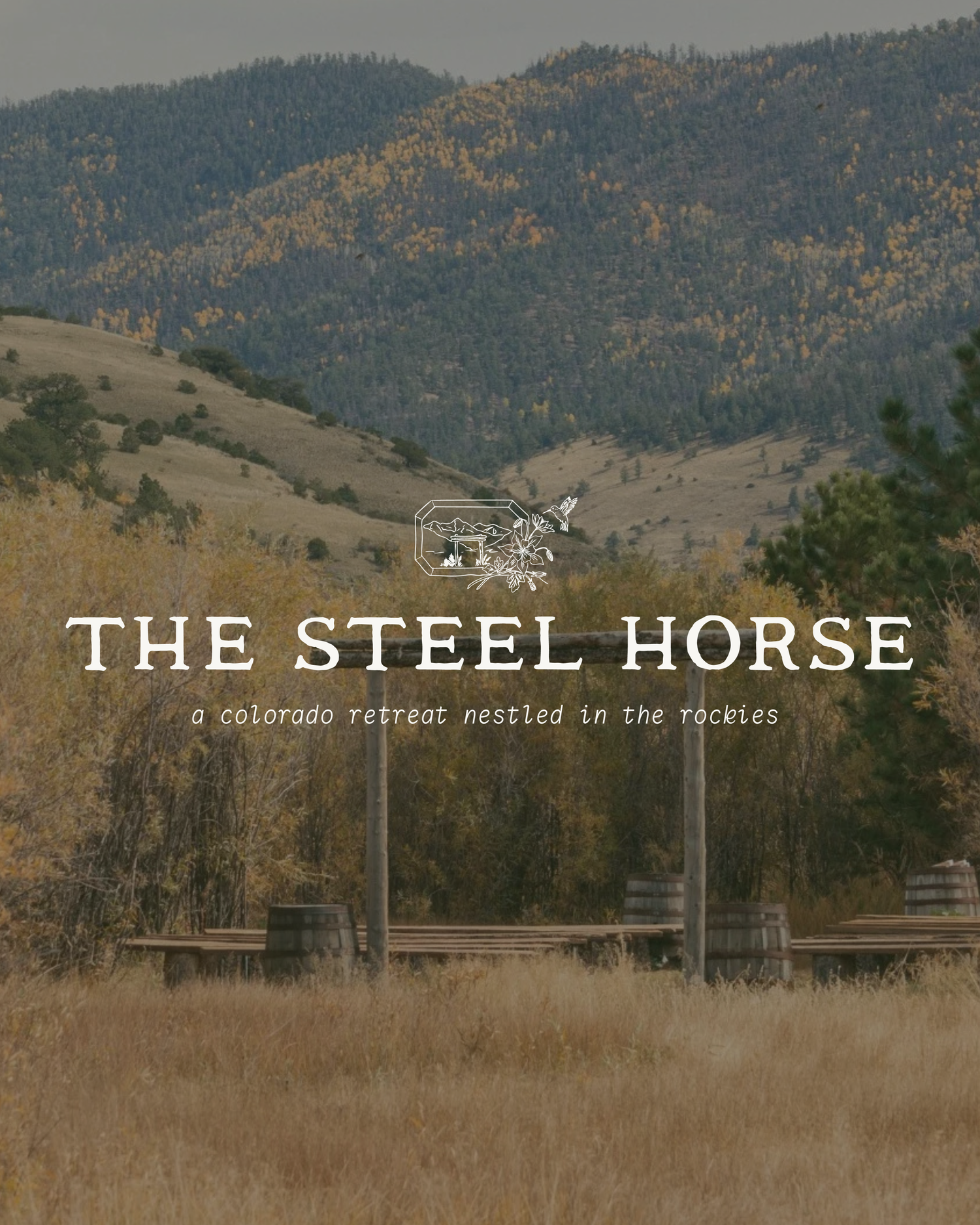 The Steel Horse brand identity by Goldenmade Studio