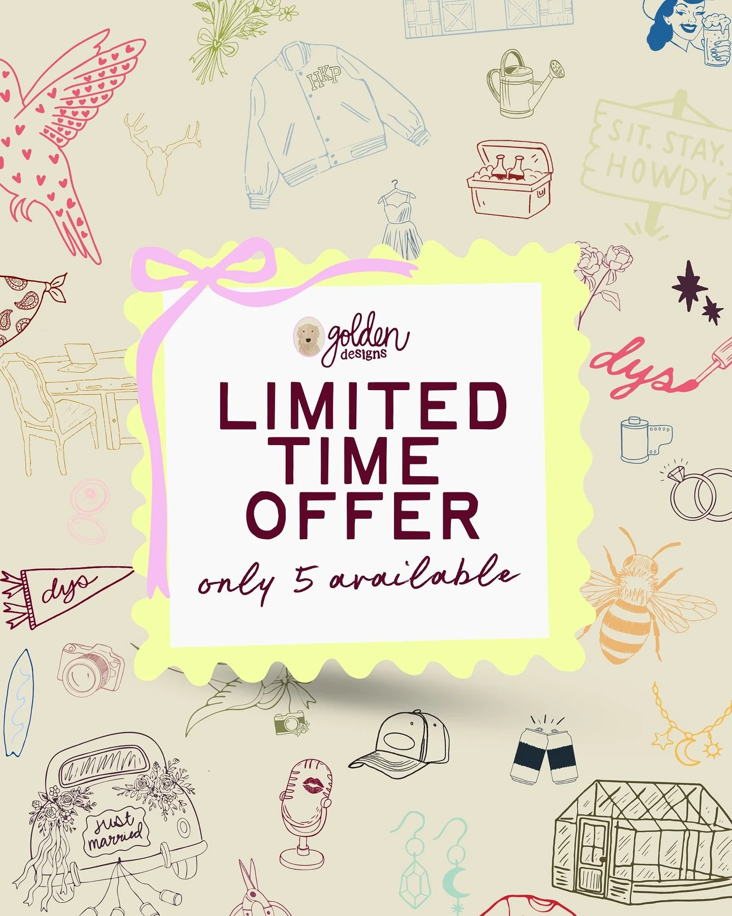 GOOD NEWS 🎉 if  you missed my giveaway, i've got something special just for ya! 

due to the amount of dm's i recieved, I'm opening 5 exclusive spots for an icon &amp; patterns package - only $500!

you'll receive: 
✍🏼 8 colored custom hand-drawn o