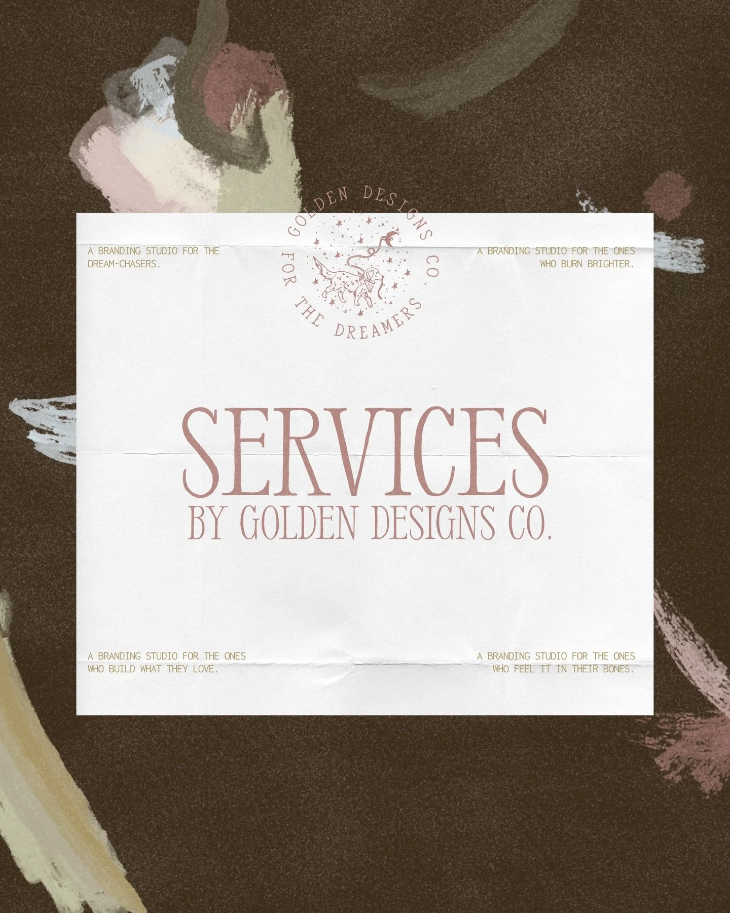 a new look at my services 💌

thoughtfully crafted packages for every stage of business.

dm to inquire for pricing specifics or visit the links in my bio.