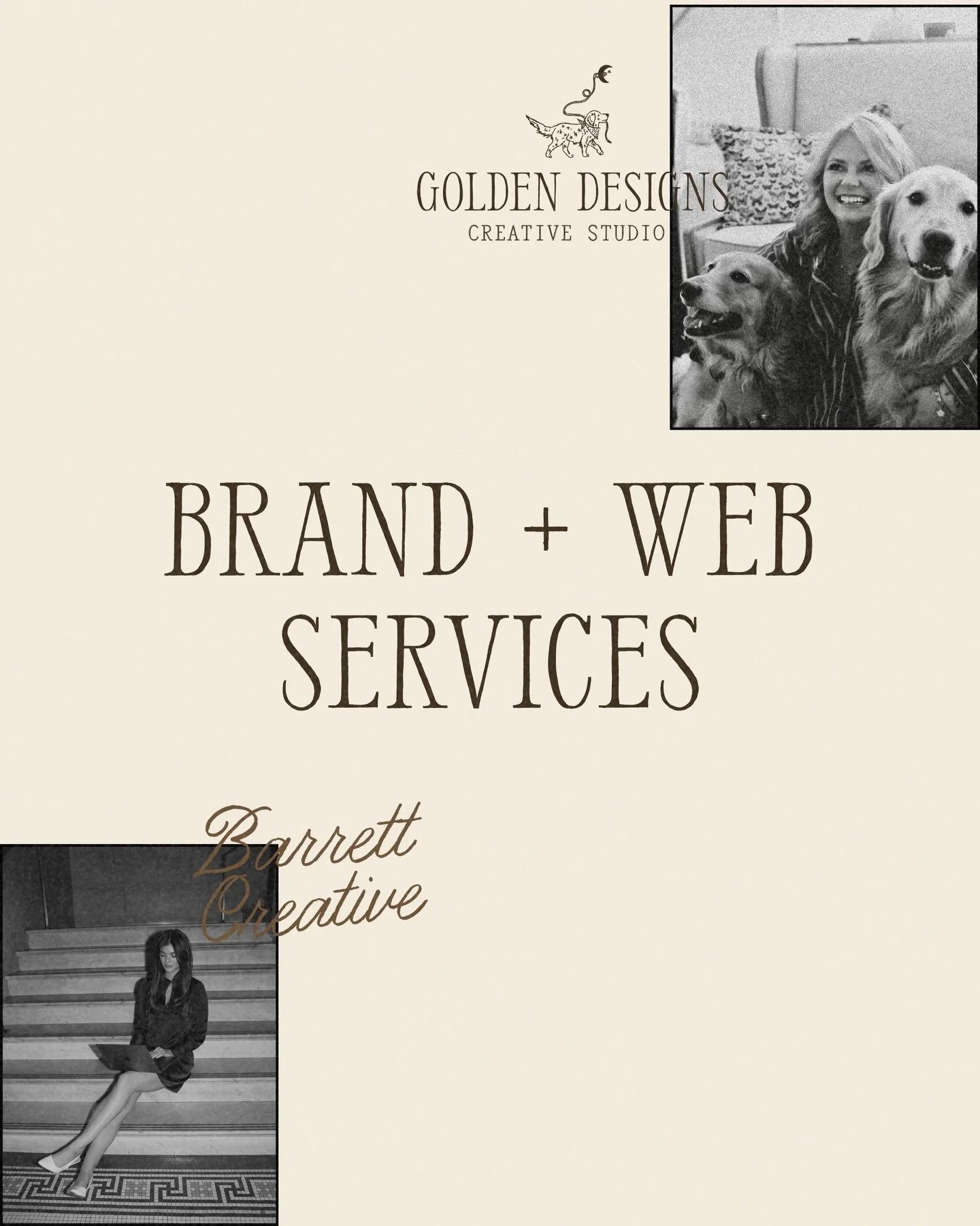 In September, I partnered with Moe at @barrettcreative, and it&rsquo;s been one of the best decisions for both our businesses... and our clients!

We believe collaboration creates stronger, more intentional brands. I handle all things branding, Moe l