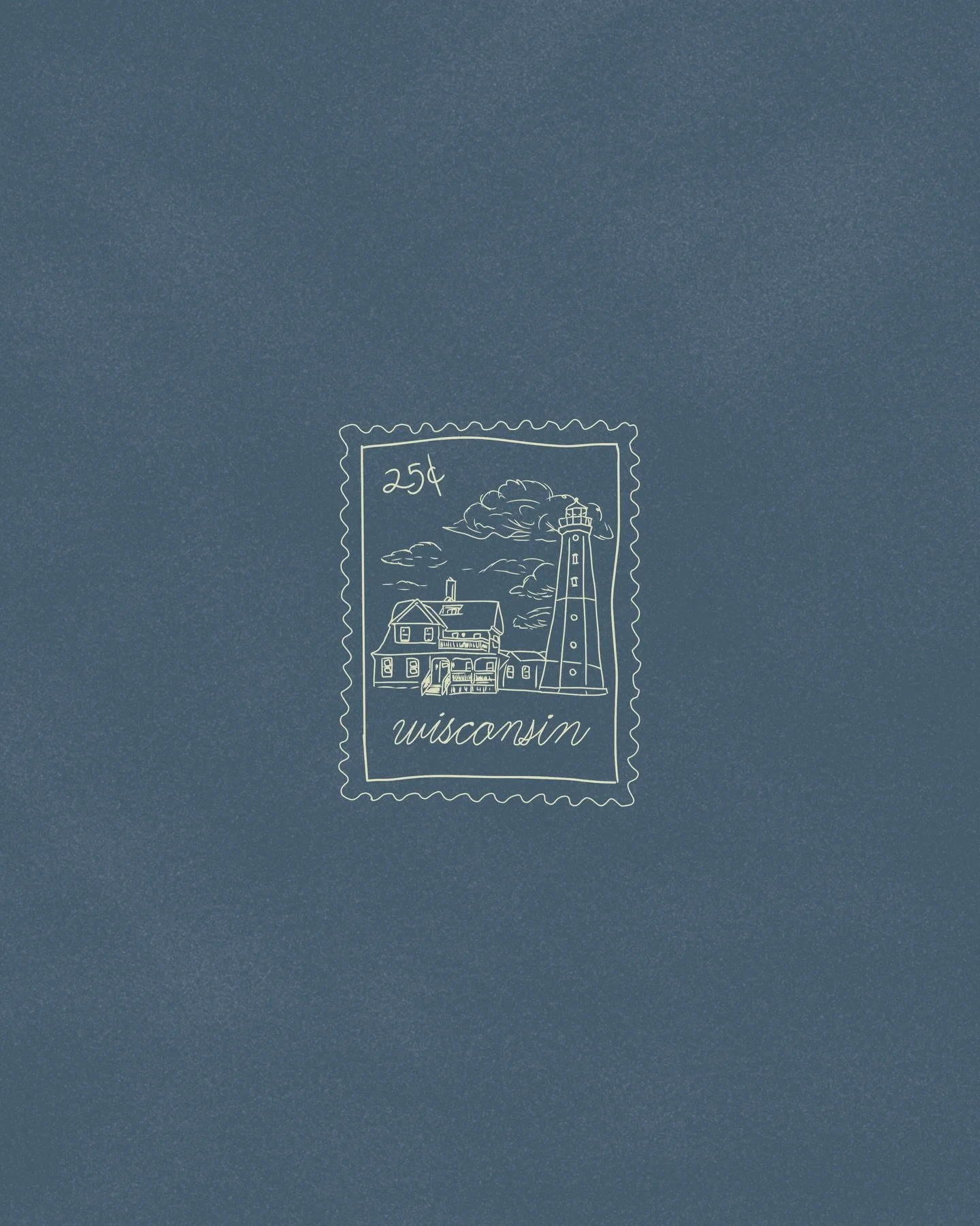 this little stamp might be a favorite detail from a project that is launching soon 🌊