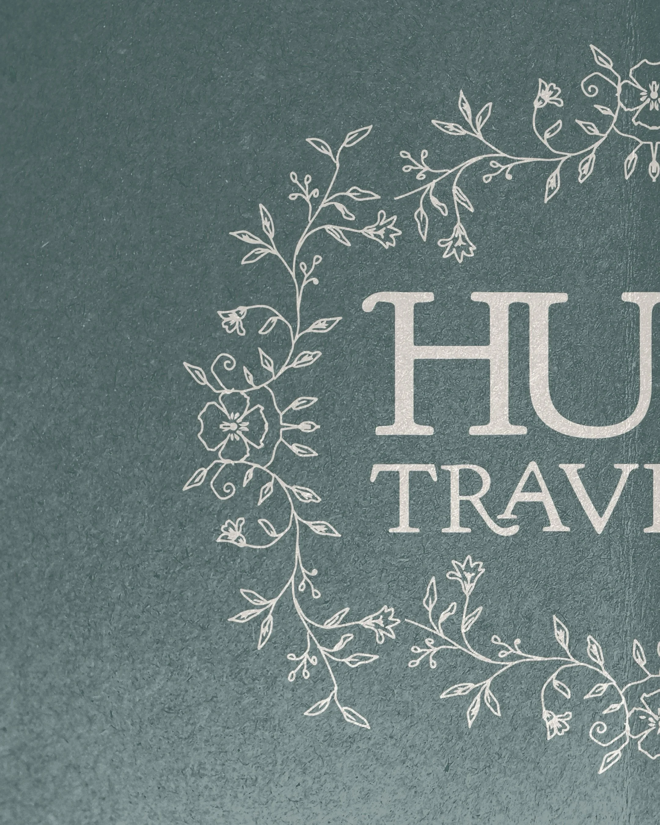 HUGG Travel Co.&rsquo;s floral mark draws inspiration from Mediterranean details, vintage European design, and organic botanical forms.

[brand design, brand designer, branding studio, small business, logo design, women-owned, handdrawn, illustration