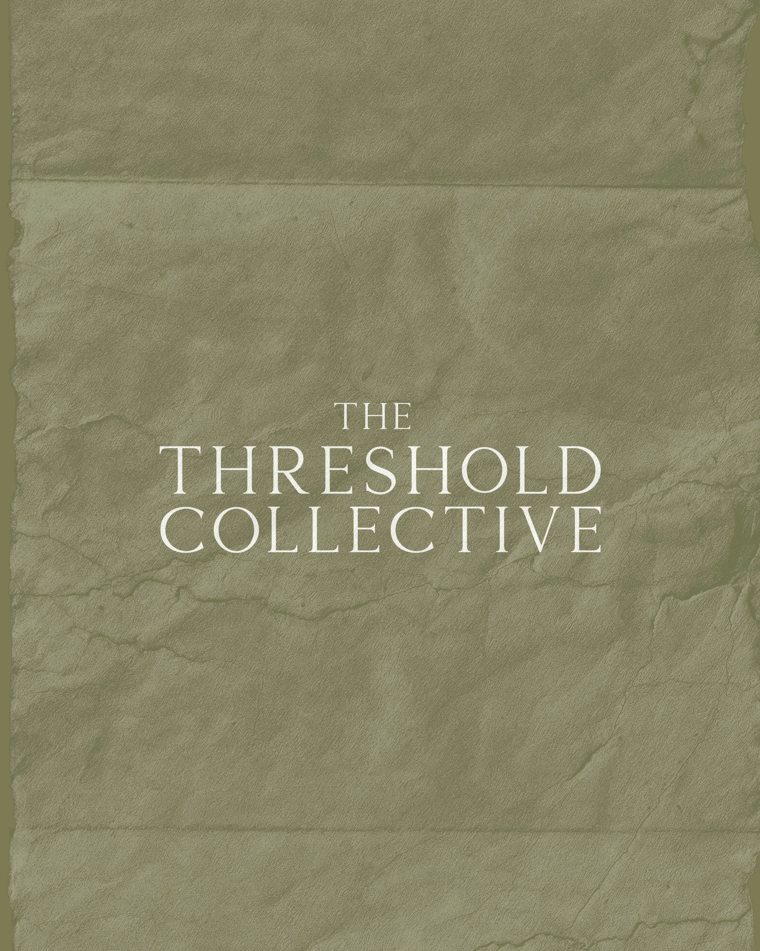 brand reveal // @thresholdcollective.co 

There are seasons of life where everything changes. Where you've outgrown what was, but haven't quite stepped into what's next.
The Threshold Collective was created for those moments.

Inspired by the quiet b