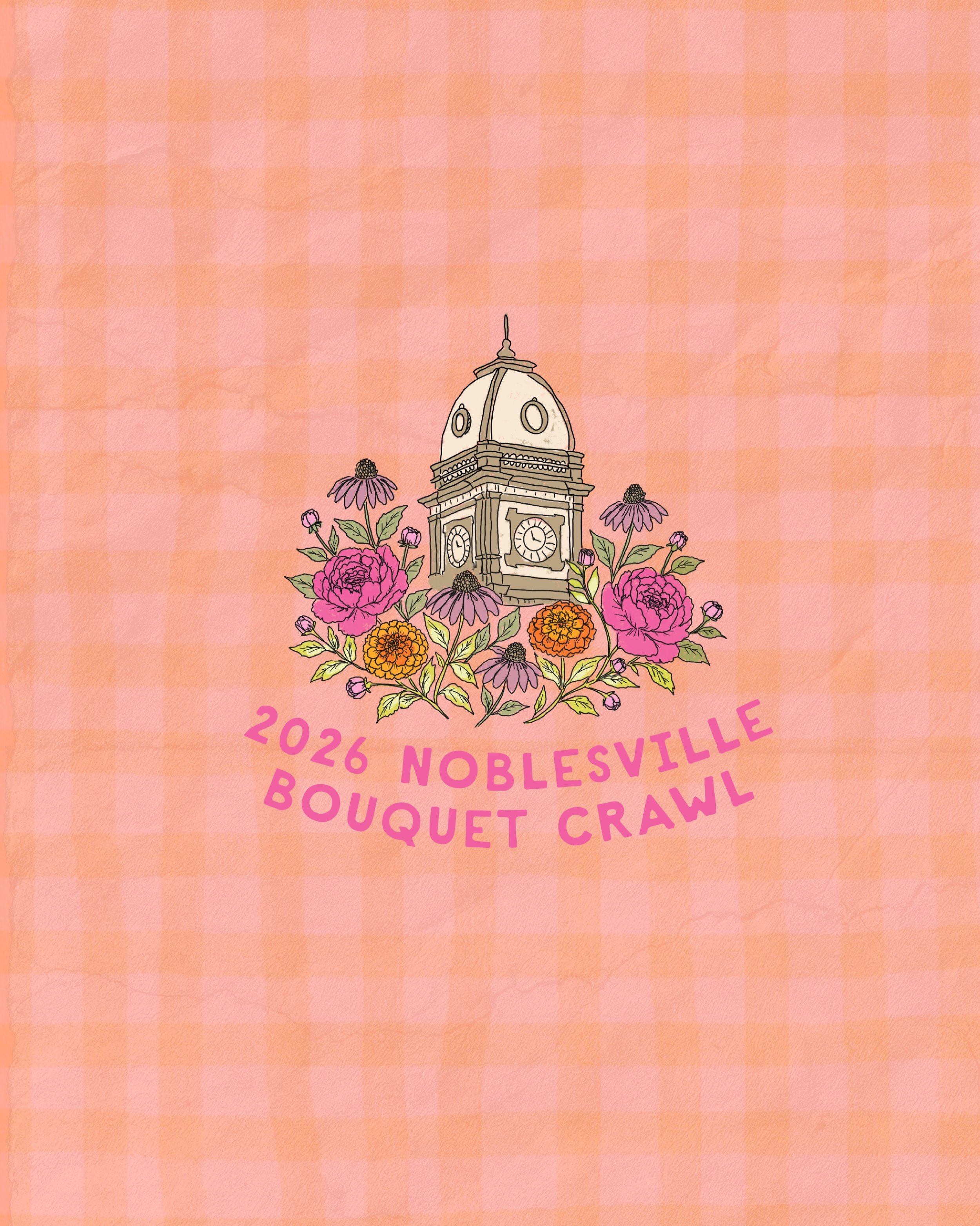 Last year, I had the honor of creating the branding for the 2025 first annual Noblesville Bouquet Crawl, and this year I was so excited to build on it by adding a few new pieces for the 2026 event! 🌸

Here&rsquo;s a little peek at what&rsquo;s new t