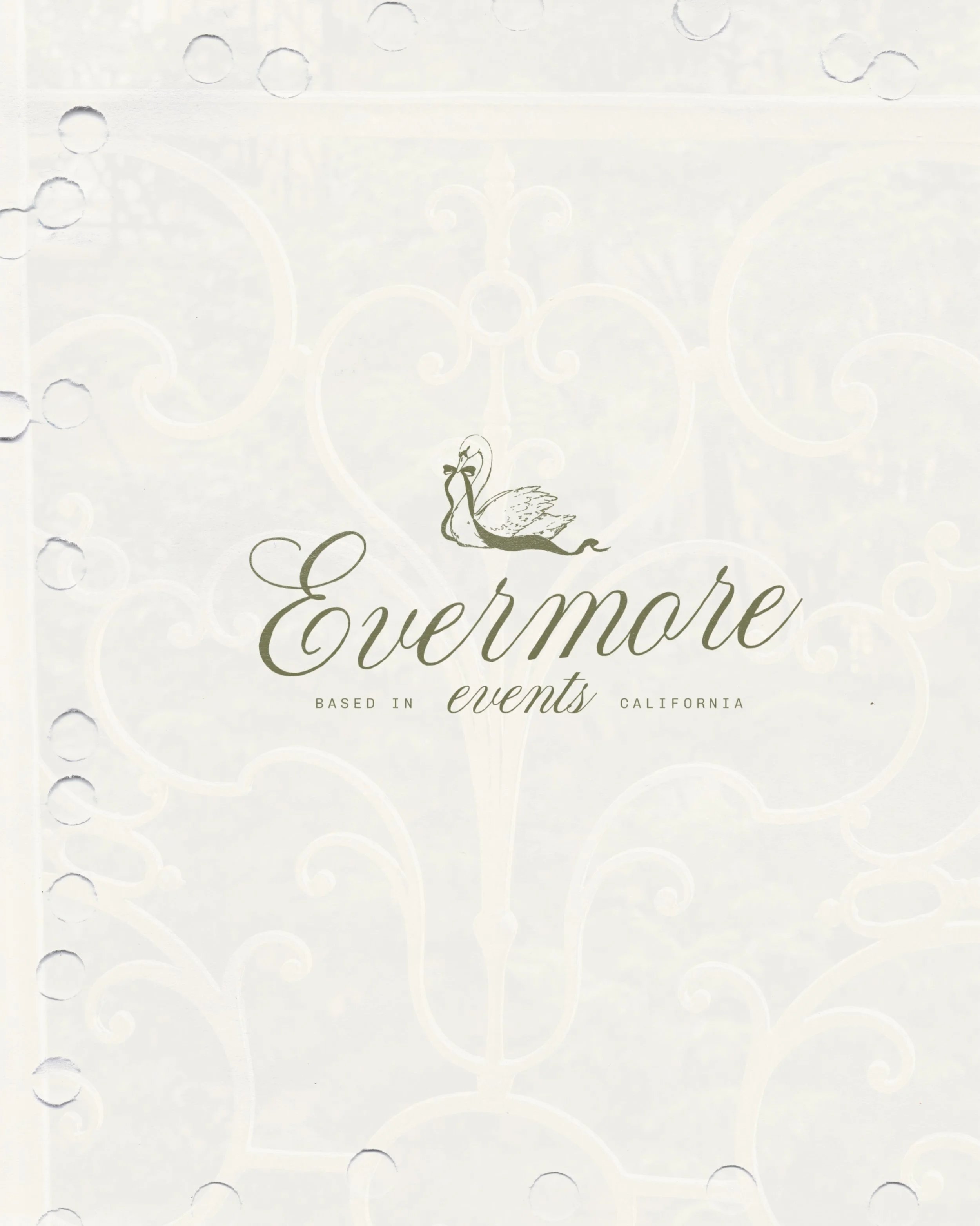 brand reveal // @evermore.events.ca 🦢

Vintage romance, dainty details &amp; a little bit of whimsy.

For Evermore, we created an identity that feels feminine, timeless, nostalgic &amp; effortlessly romantic. 

[brand design, brand designer, brandin