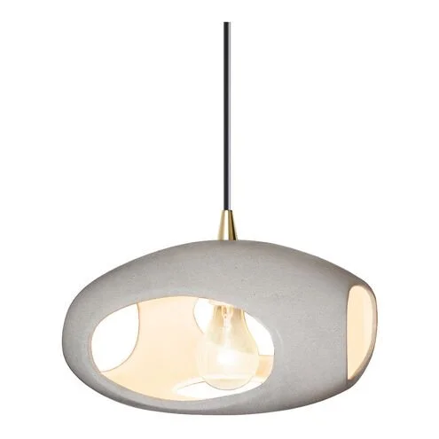 white pendant