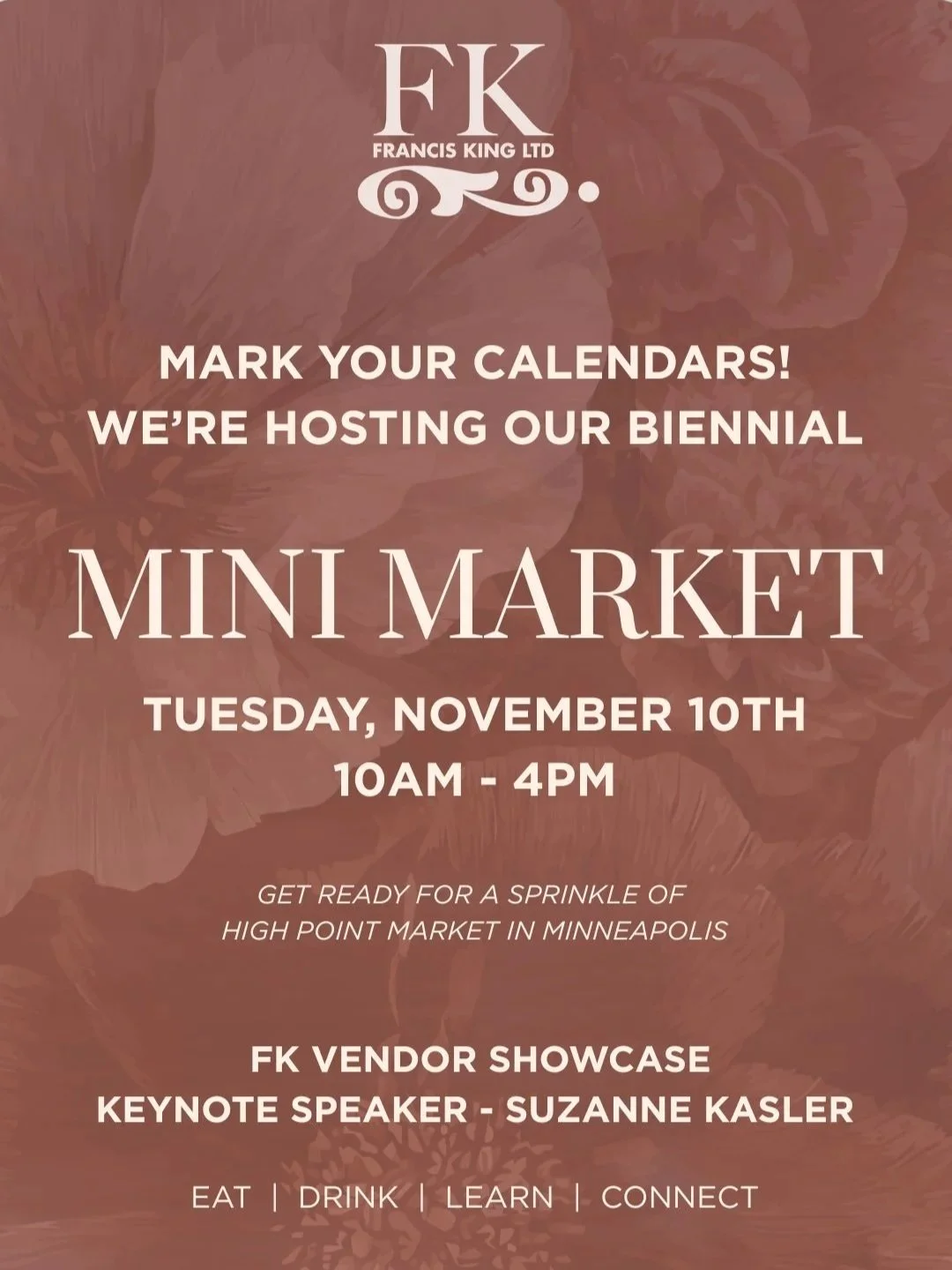Francis King Mini Market Event