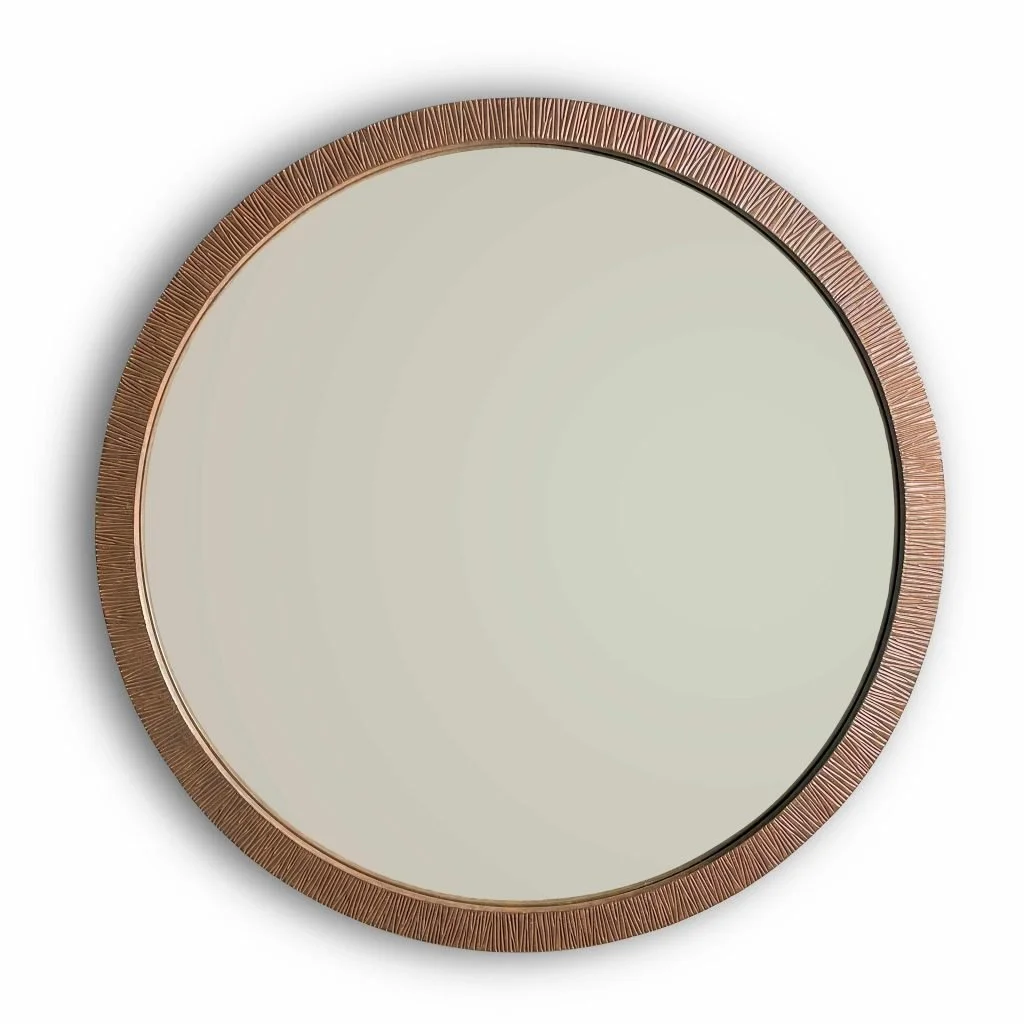 Dana Creath Round Mirror