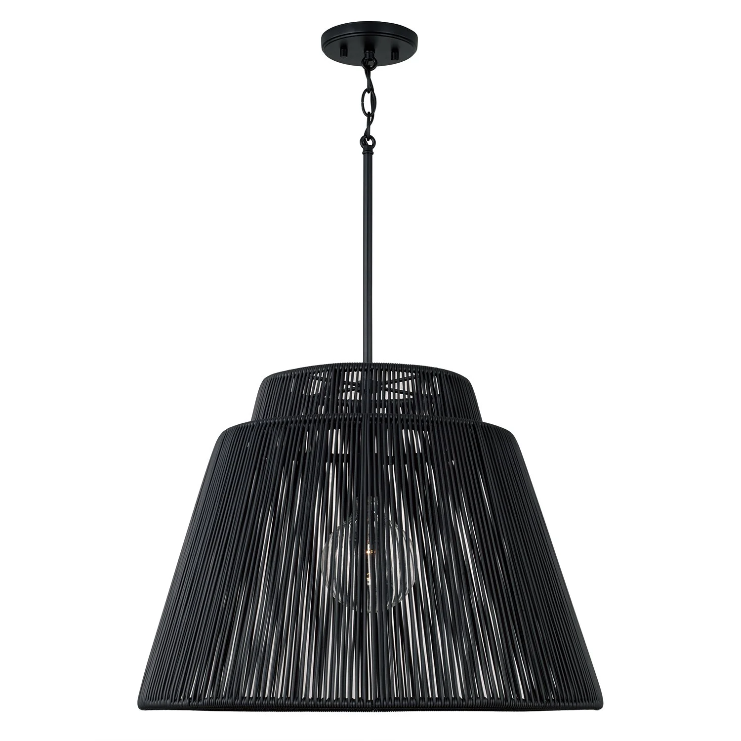 capital lighting outdoor hanging lantern in black