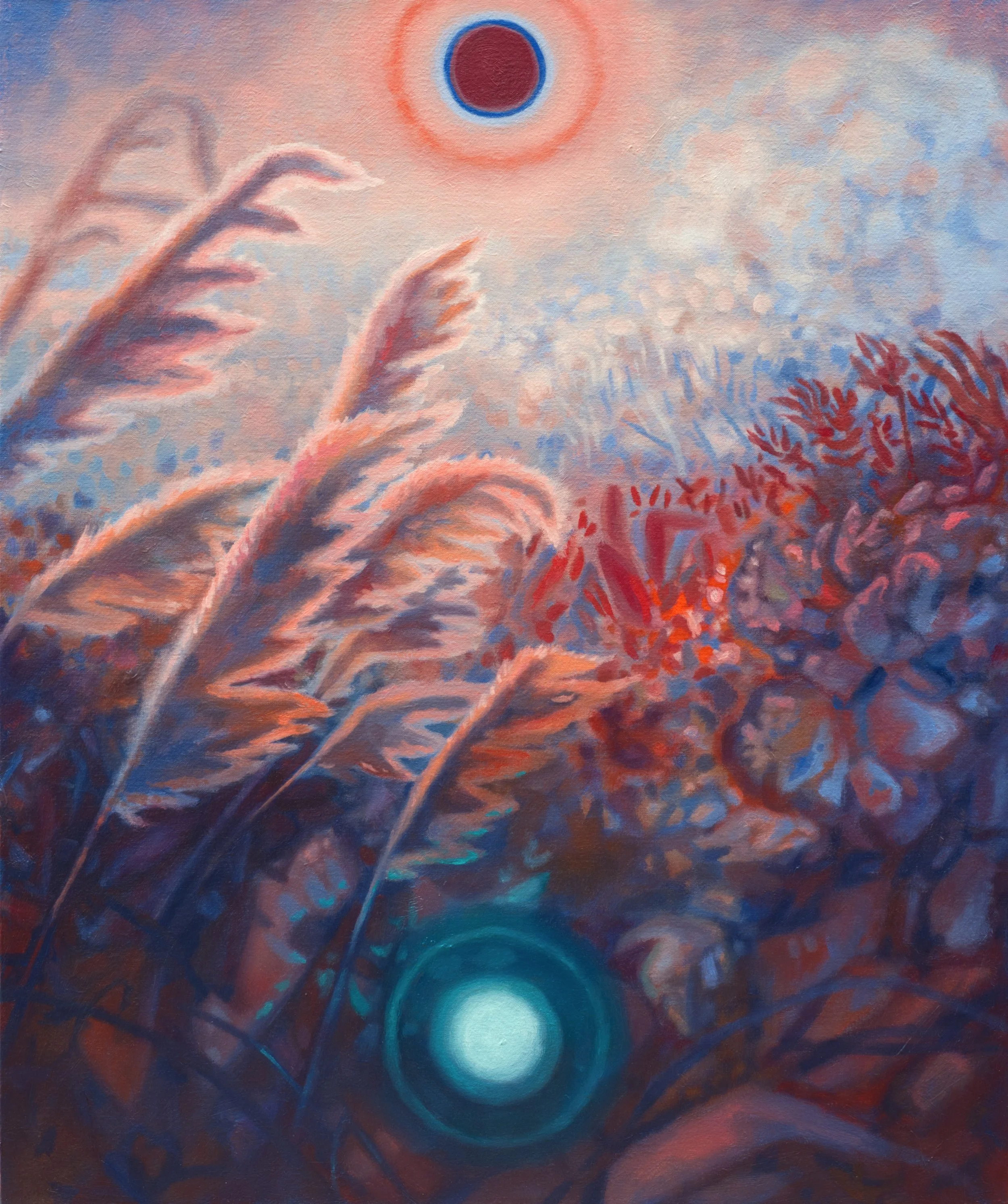 doublet, oil on linen, 20 x 16 inches