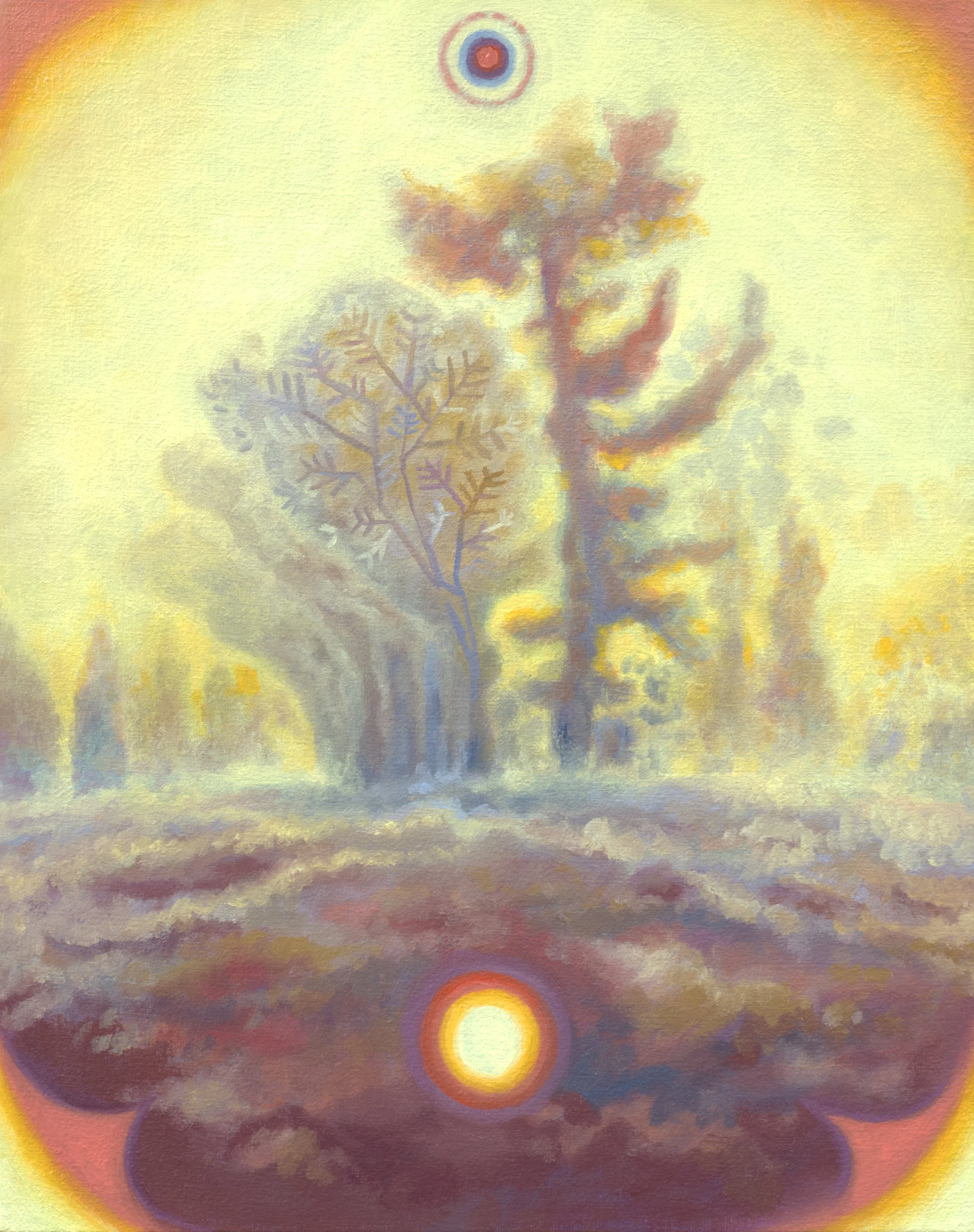 club, oil on linen, 14 x 11 inches