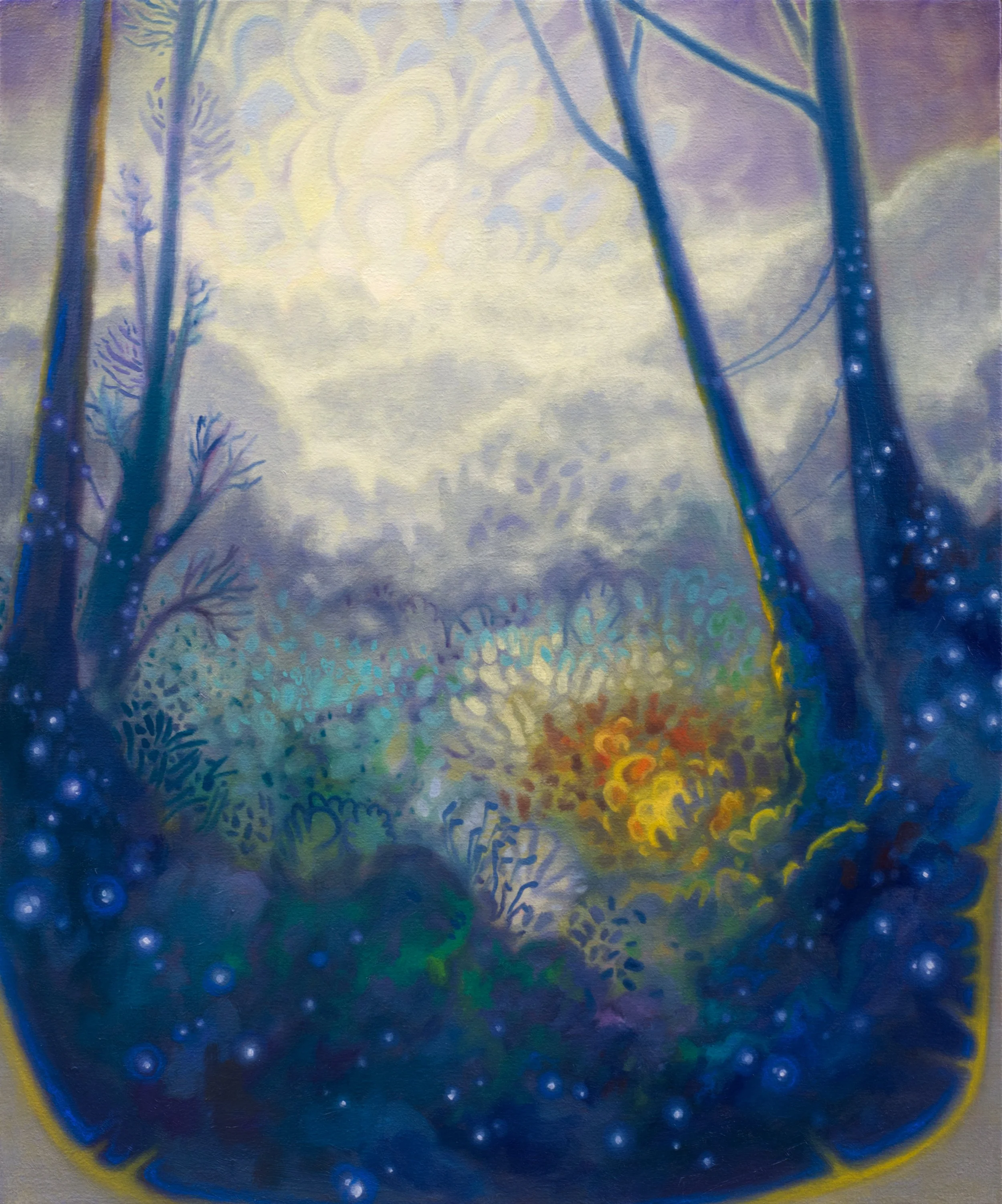 cuppa, oil on linen, 24 x 20 inches