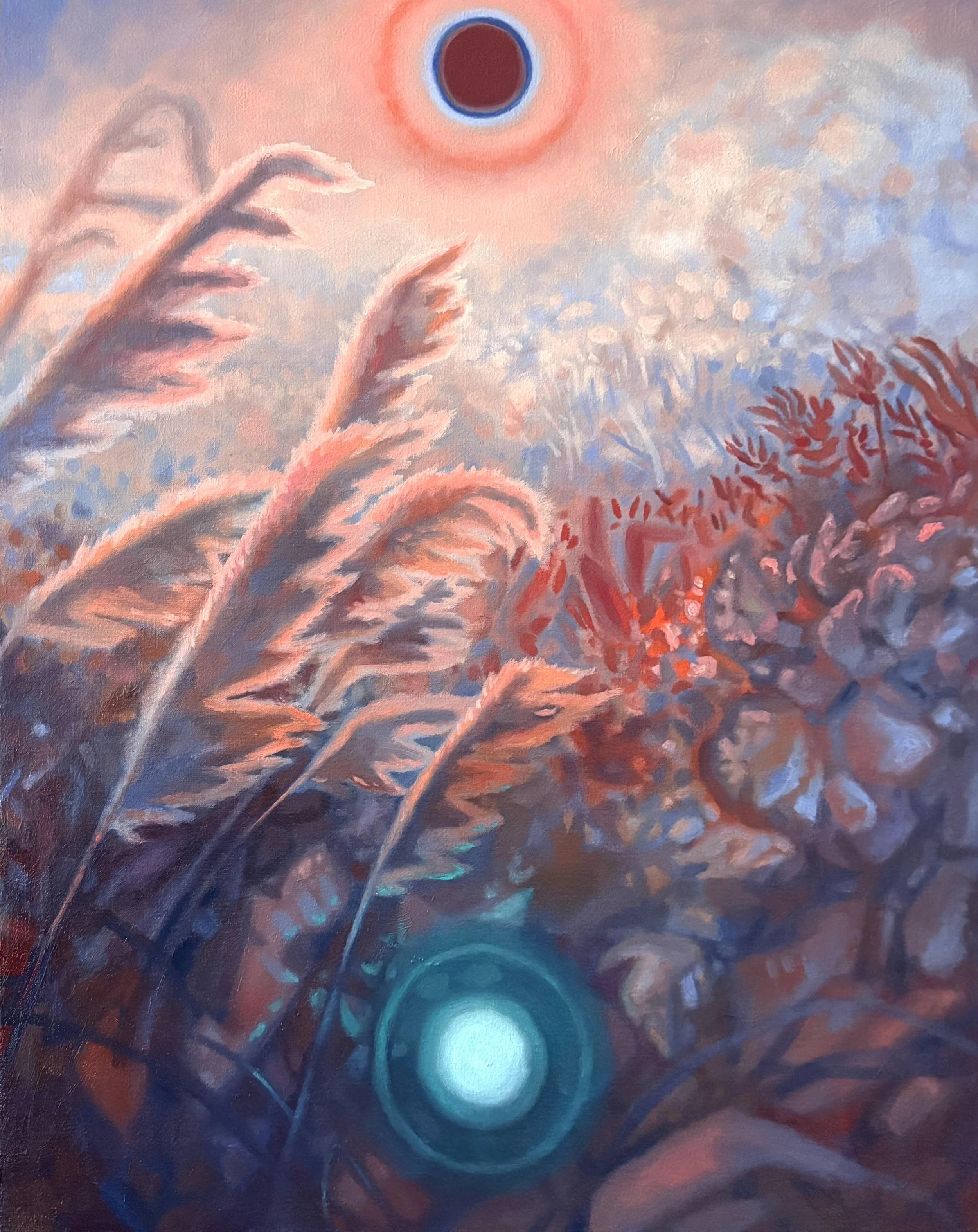 doublet, oil on linen, 20 x 16 inches