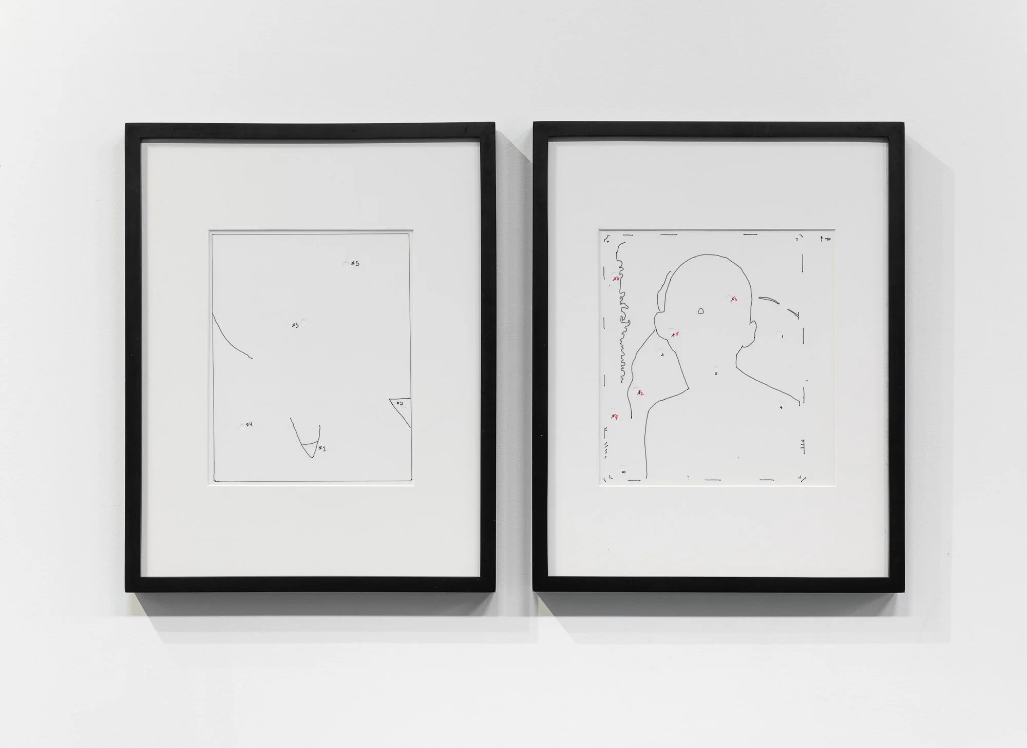 Thomas Huston / [1949755]  Spectrophotometry Template for Alfred Stieglitz (American, 1864-1946), Georgia O’Keefe, 1918, Platinum print, Unmarked recto; inscribed verso, upper center, in graphite: 11 [?]; verso, upper right, in graphite: [one perpend