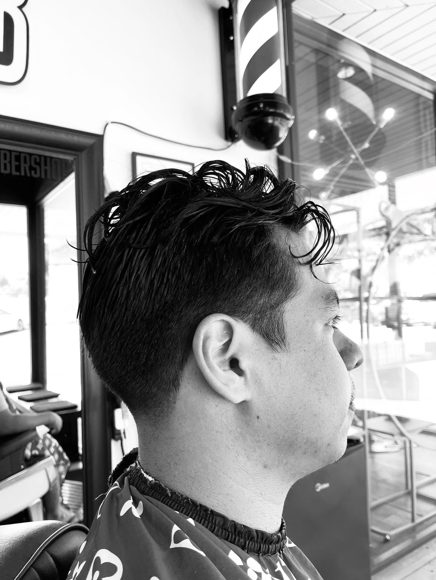 #cutandperm #permformen #perm #bigcurls #wavyhair #straighttowavy #taper #menshair #binhsbarbershop