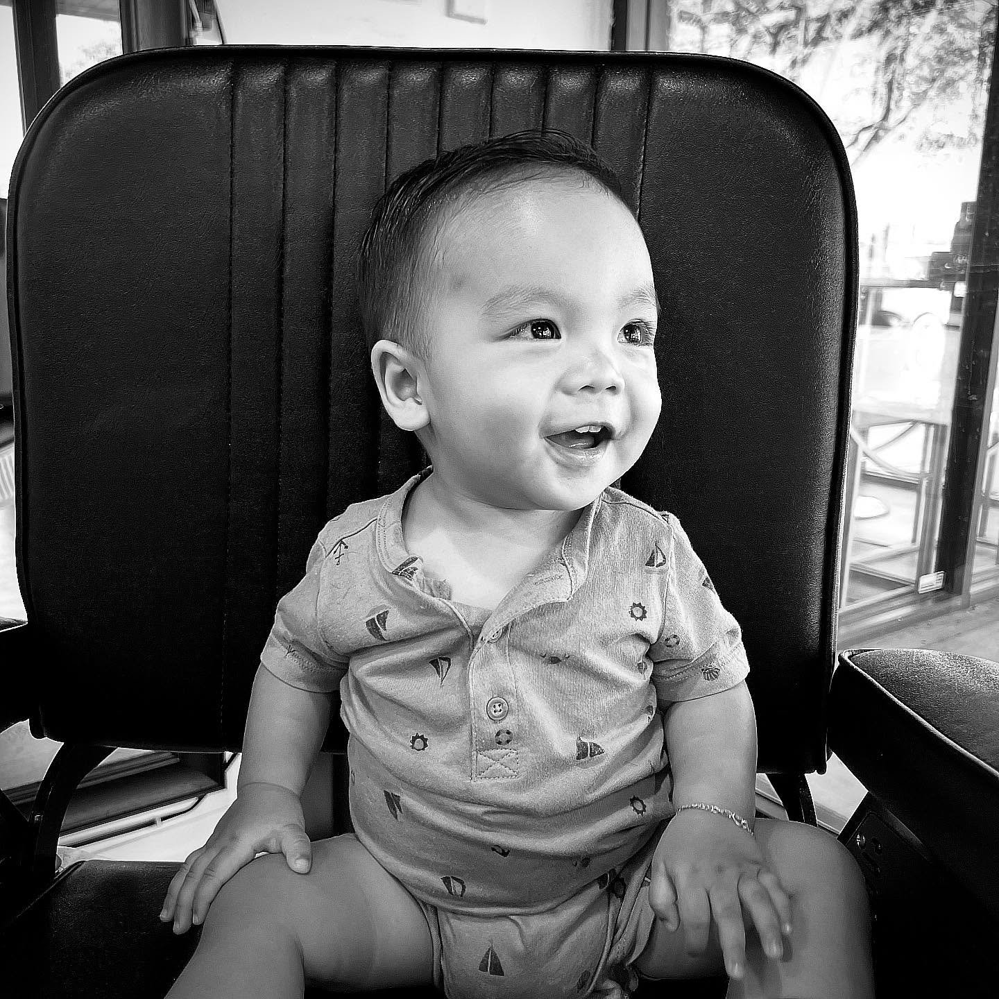 Kids need cuts too! #kidscuts #babyhaircut #firsthaircut #firsthaircutever #boyscut #baby #binhsbarbershop #clairemontbarbershop #clairemont #sandiegobarber #barber