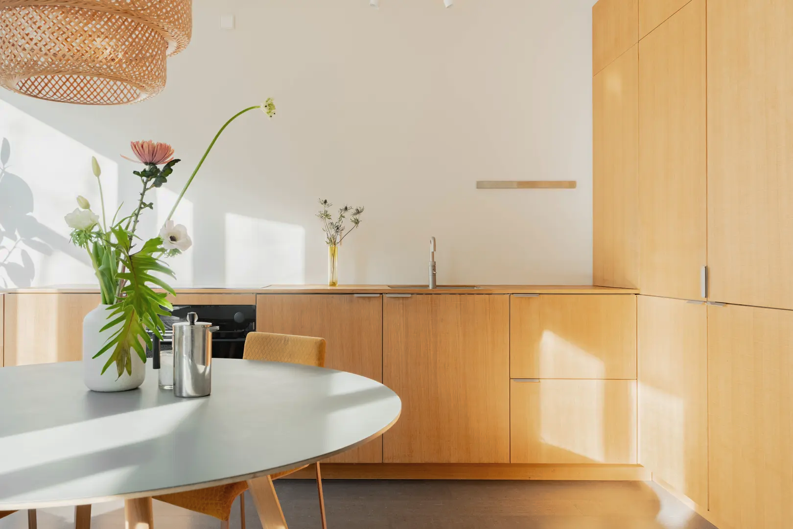 Private residence Amsterdam Design Kitchen wood