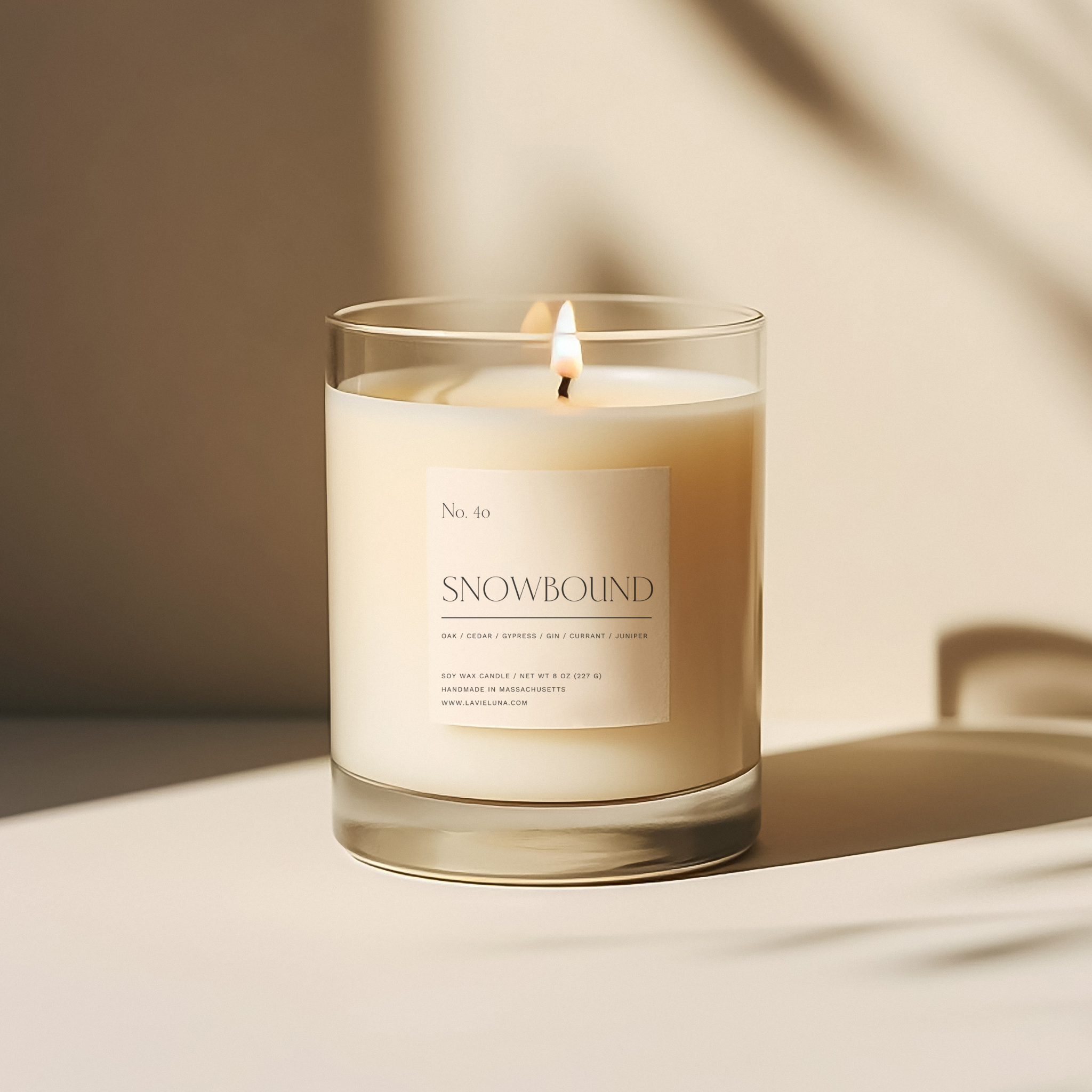 No. 40 Snowbound Soy Candle
