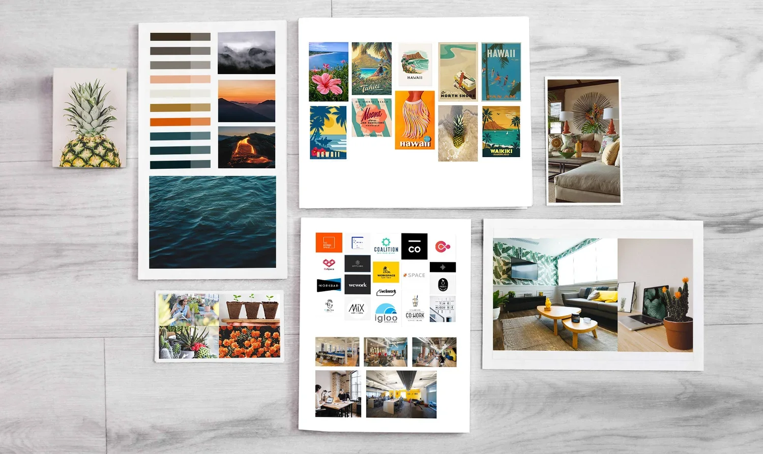 Image of brand book and inspiration