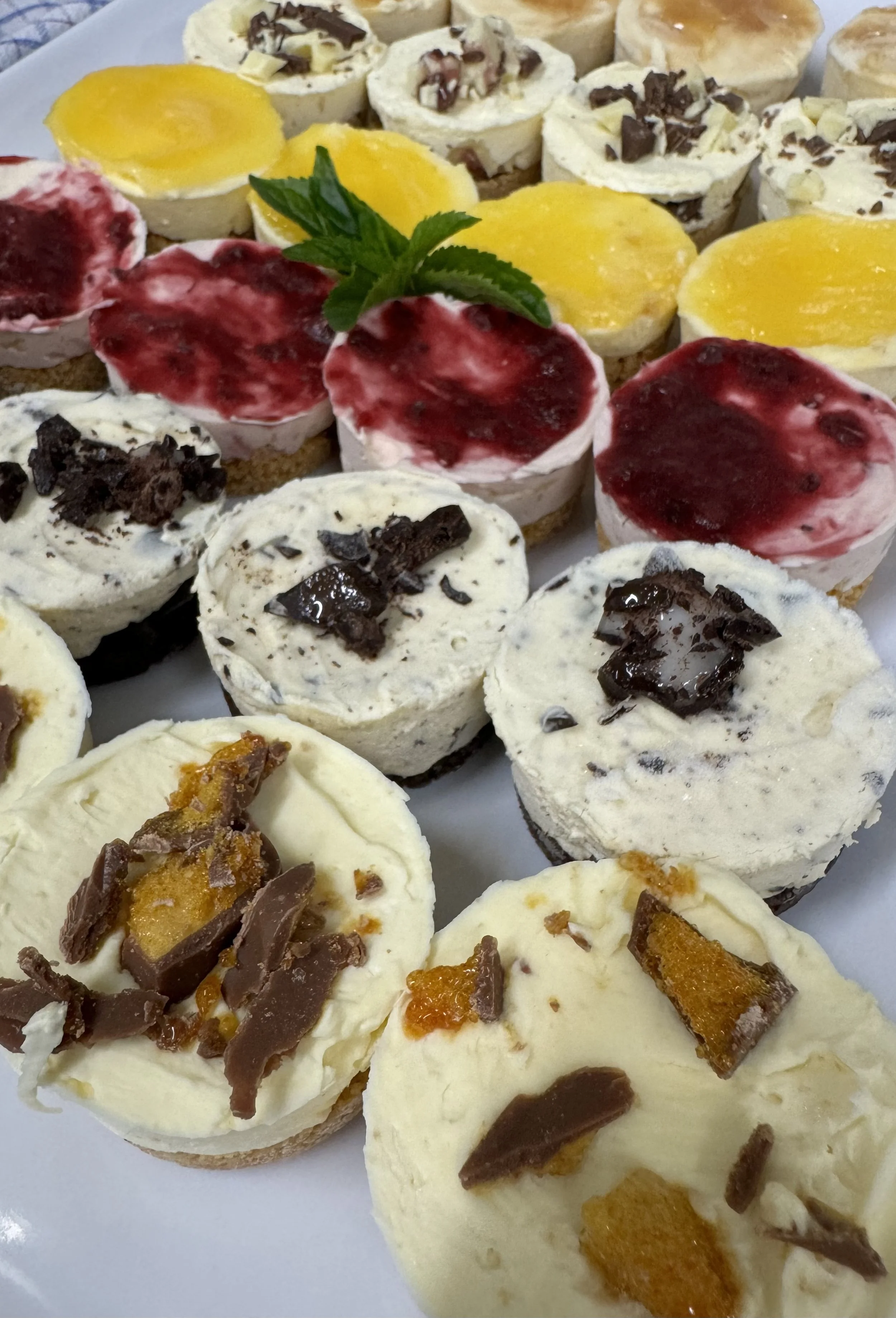 Bite Size Cheesecakes