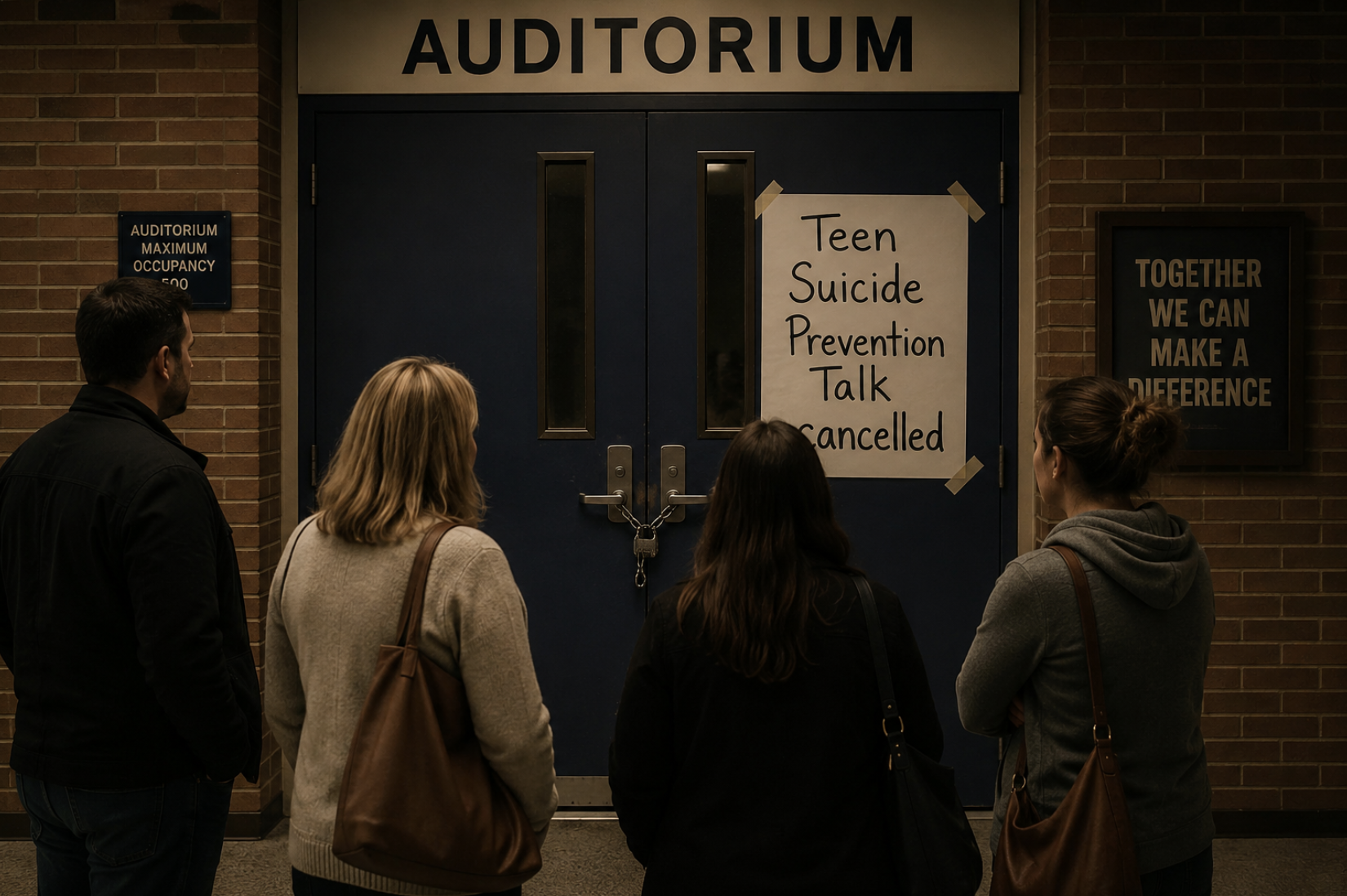 200 People Said the School Was Wrong. Four Parents Had Signed Up.